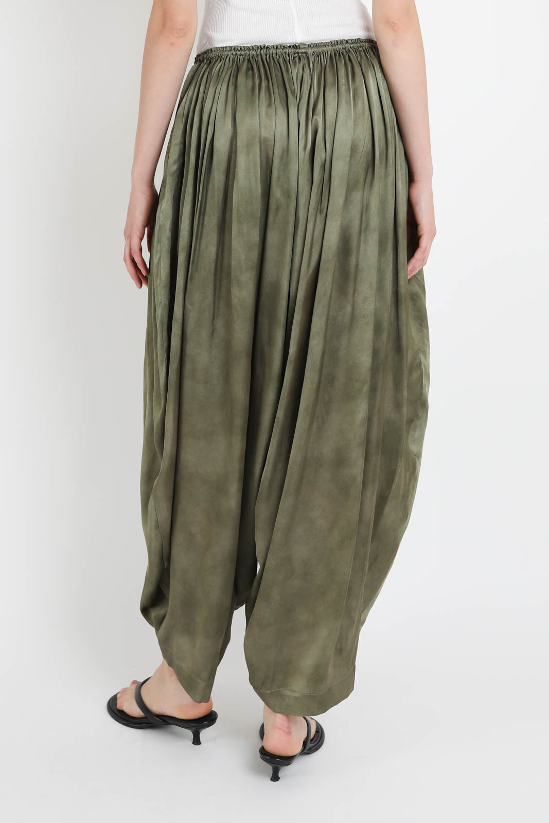 CO, Hose Gathered Waist in Jade