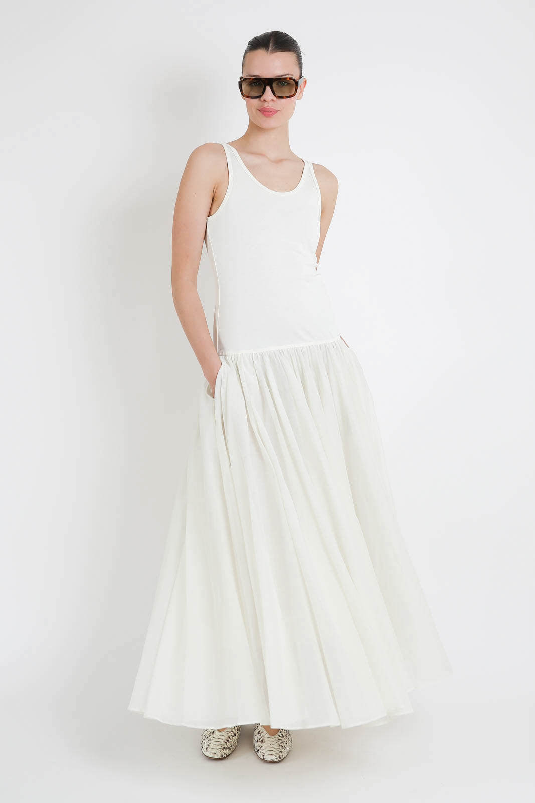 CO, Kleid Crinoline in Pearl