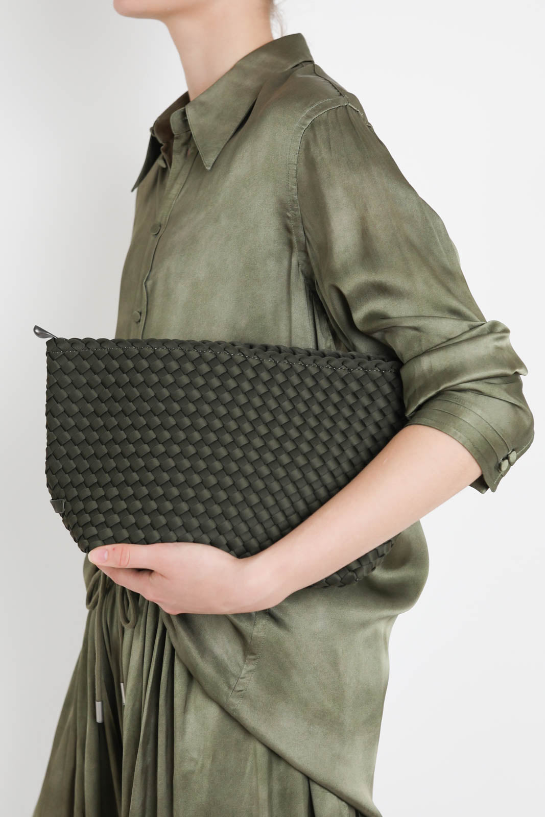 Naghedi, Tasche/Necessaire Portofino Large in Olive