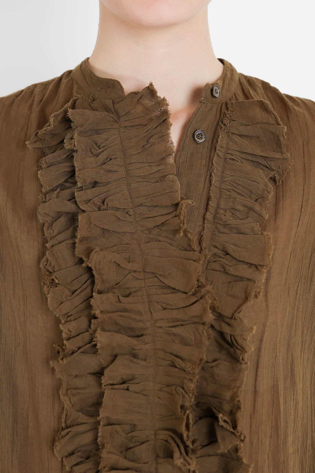 Laurence Bras, Bluse Magritashort in Khaki
