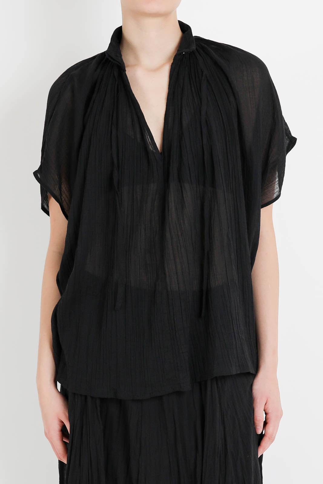 Laurence Bras, Bluse Wheeless in Schwarz