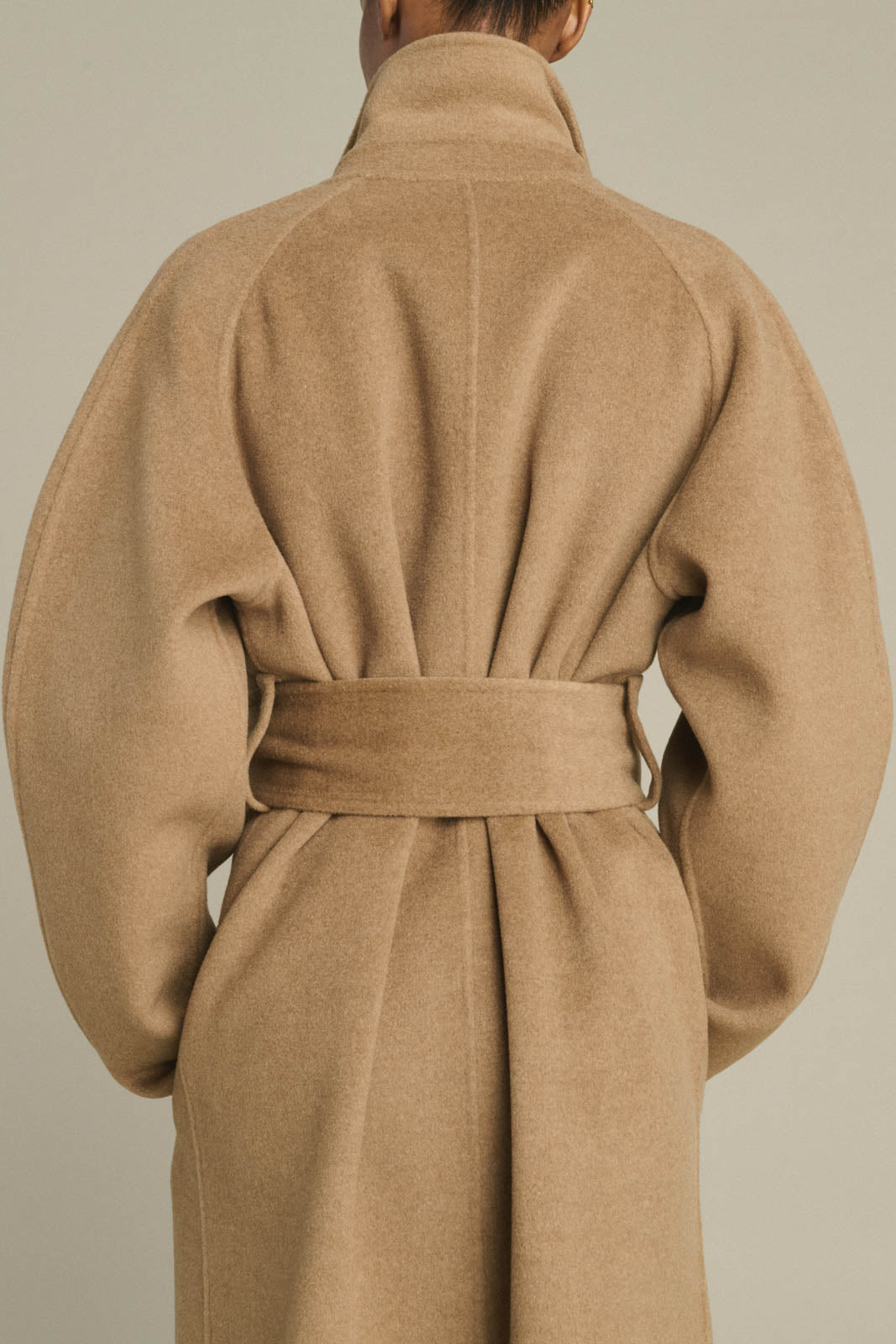 Mantel Harvard in Camel Chine