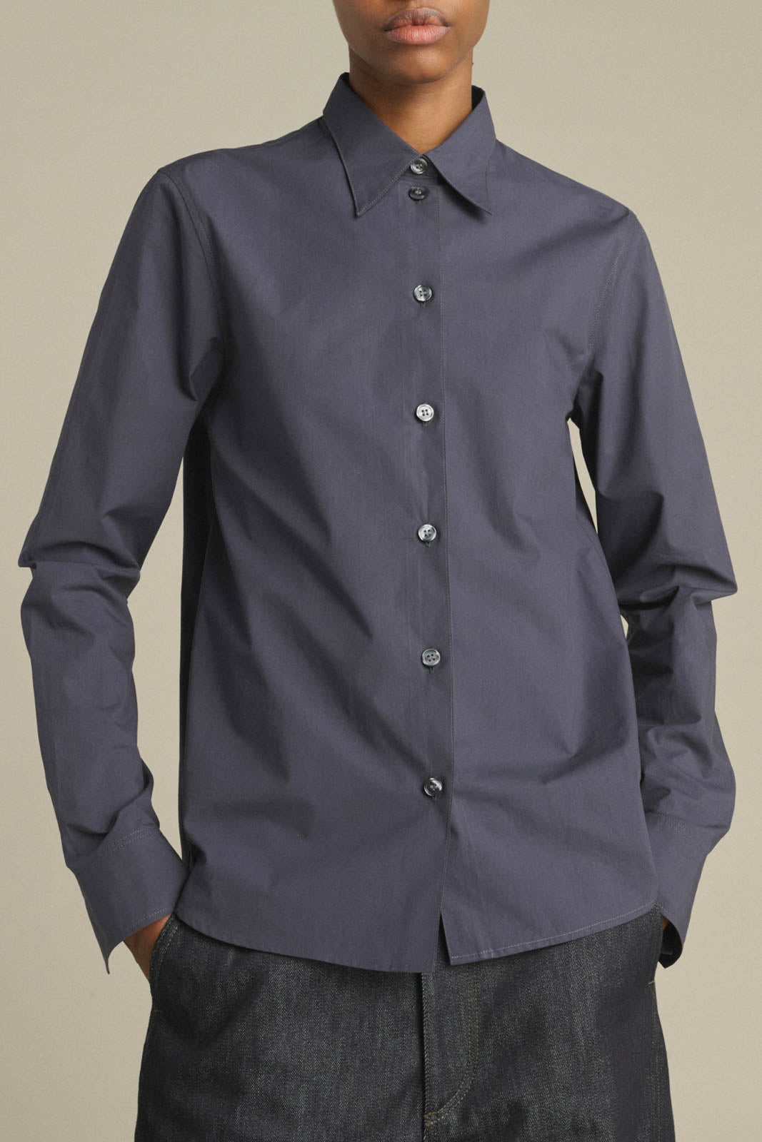 Soeur, Bluse Lavinia in Bleu Nuit