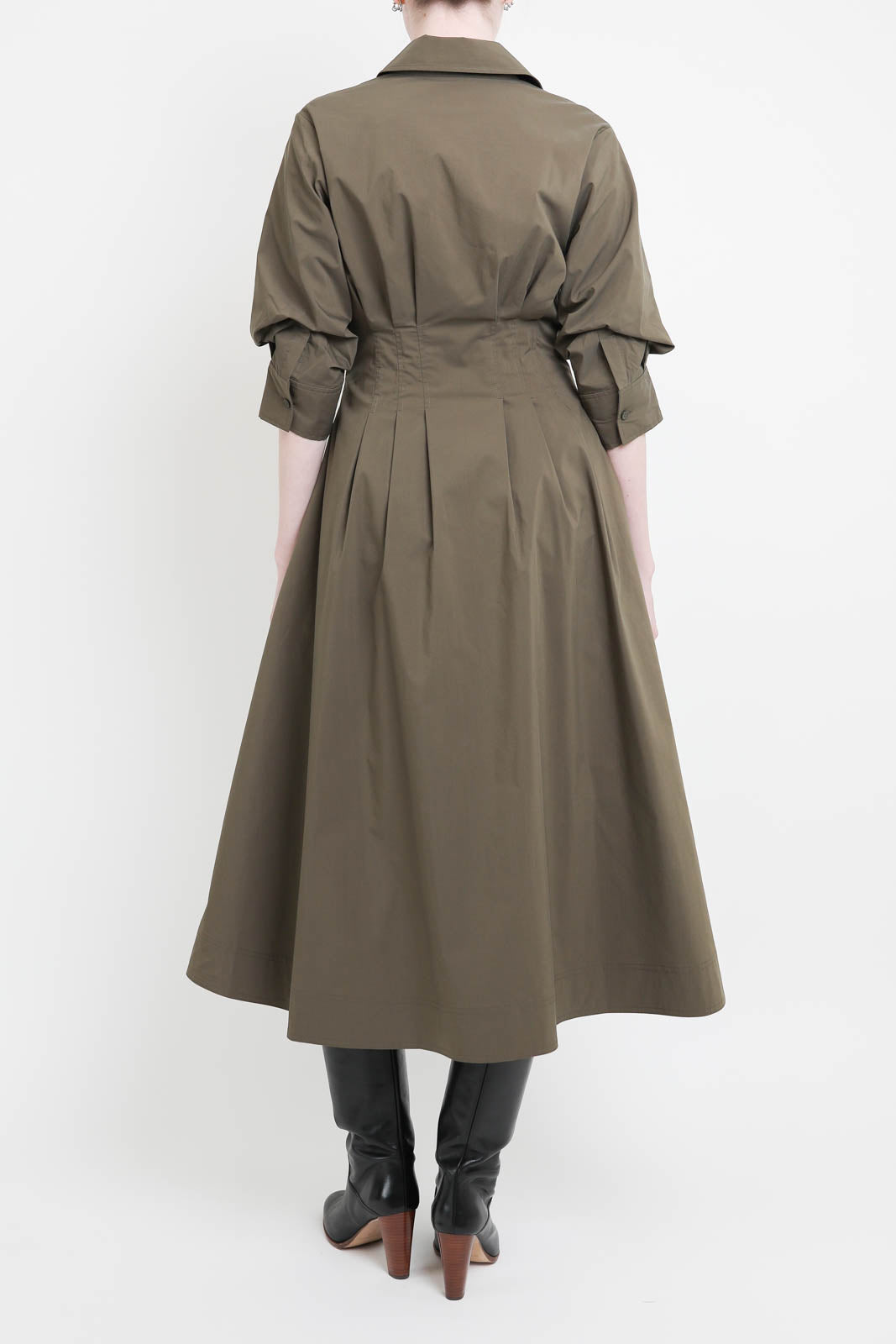 Simkhai Kleid Jazz in Faded Olive