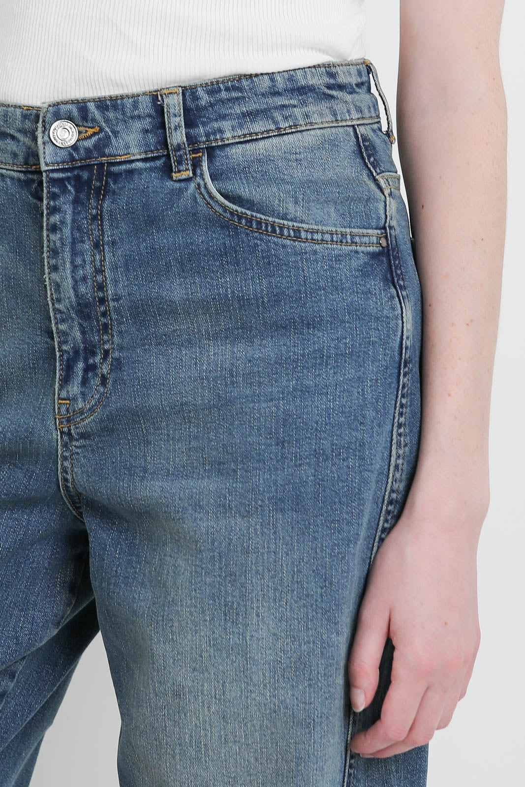 Jeans Caleb in Bleu Gris