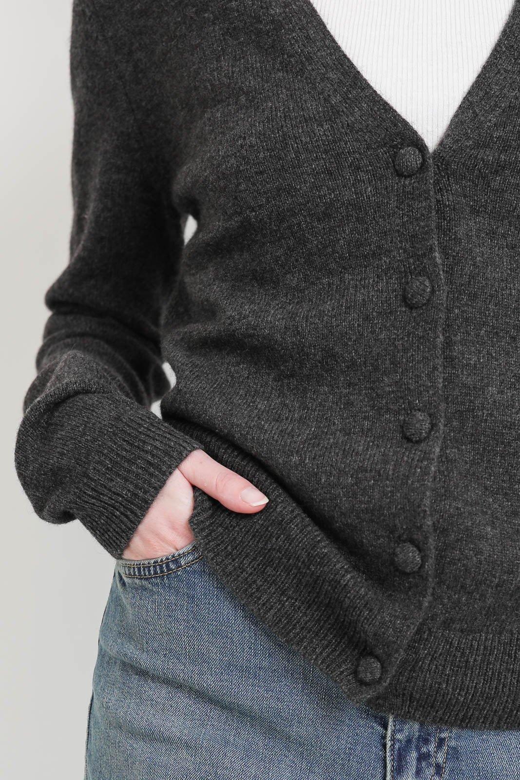 Vanessa Bruno Cardigan Frantz in Anthracite