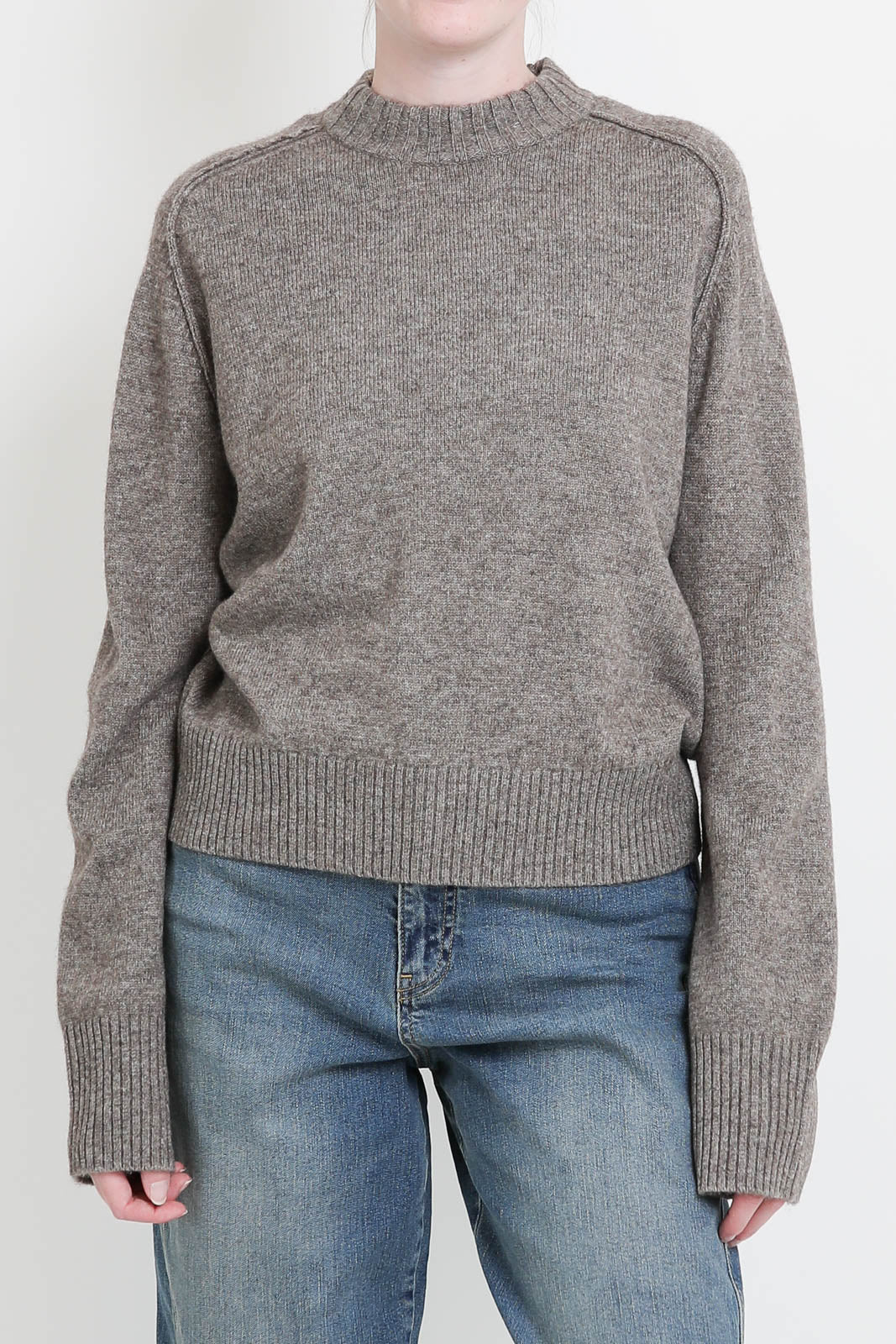 Pullover Fresia in Taupe