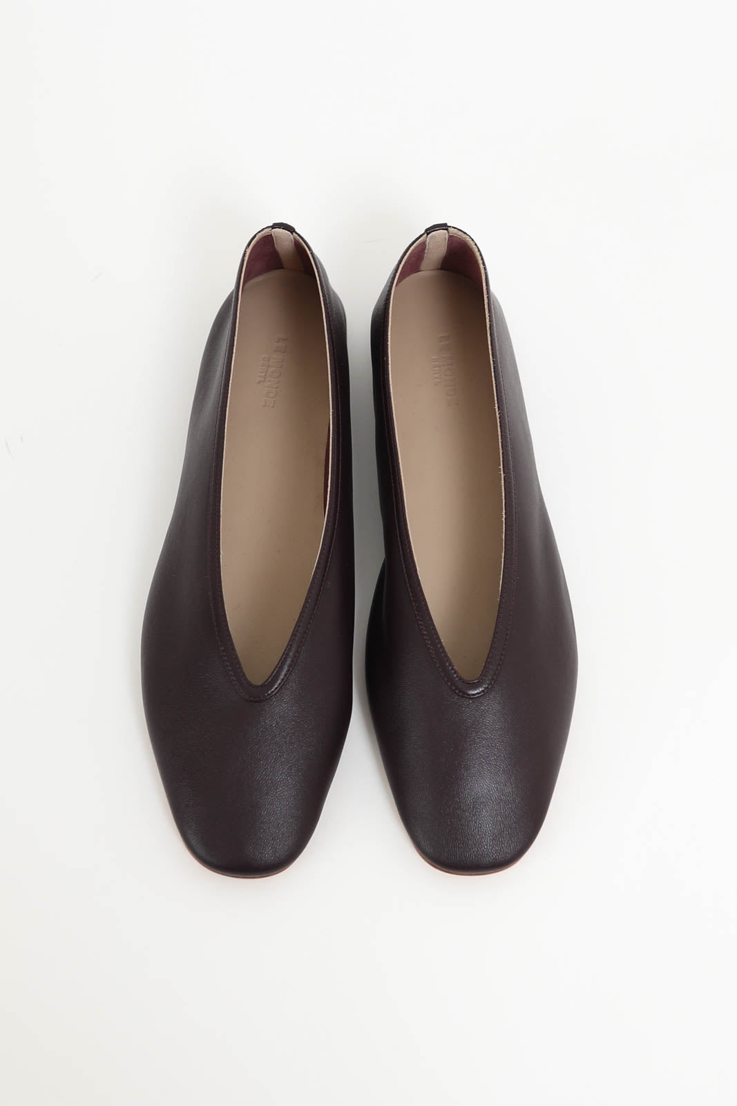 Le Monde Béryl Ballerinas Luna in Plum