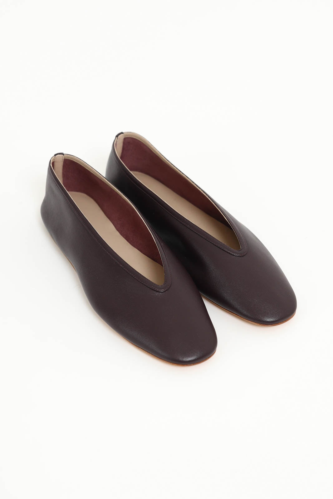 Le Monde Béryl Ballerinas Luna in Plum