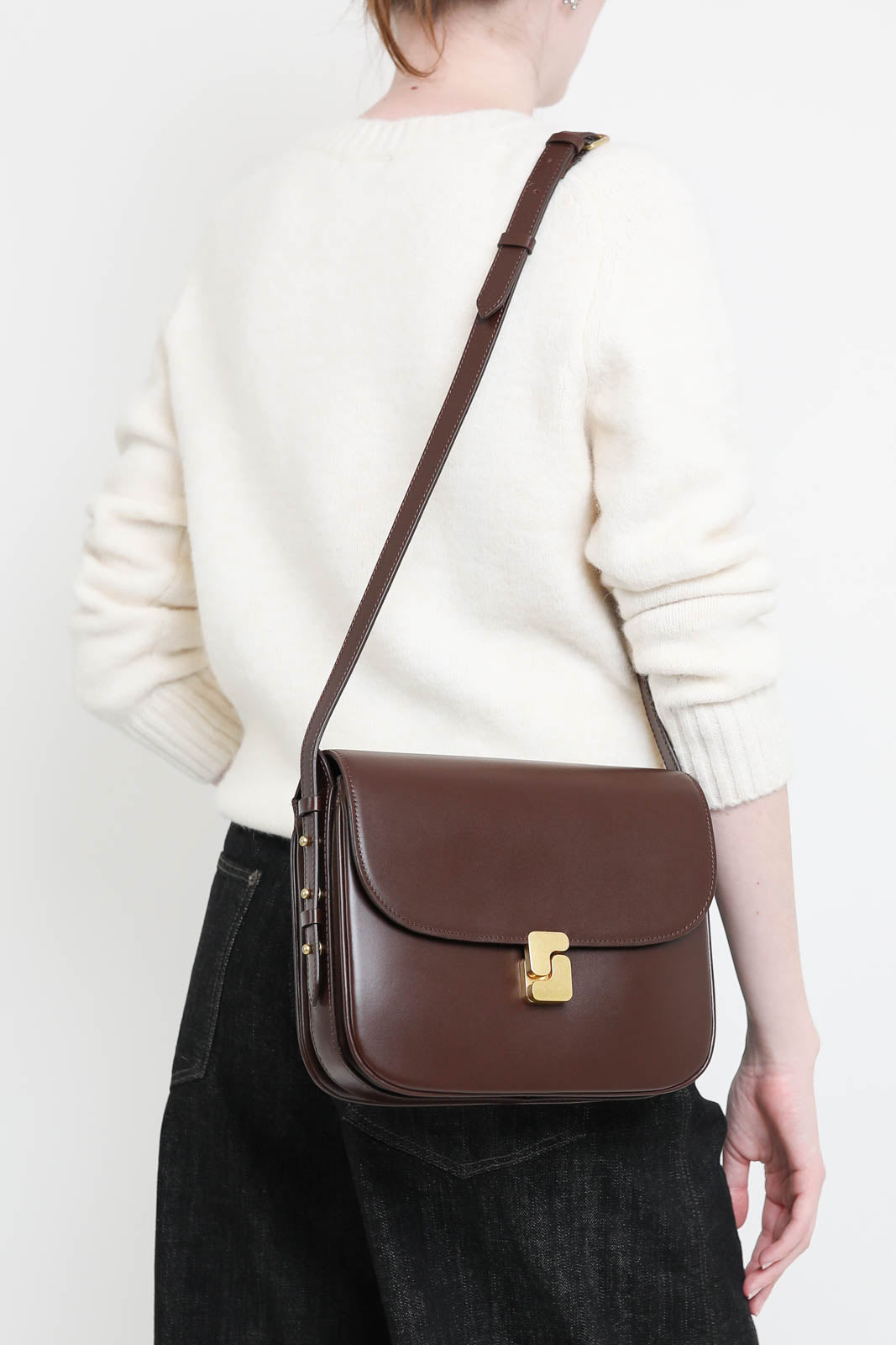 Soeur Tasche Bellissima Maxi in Chocolat