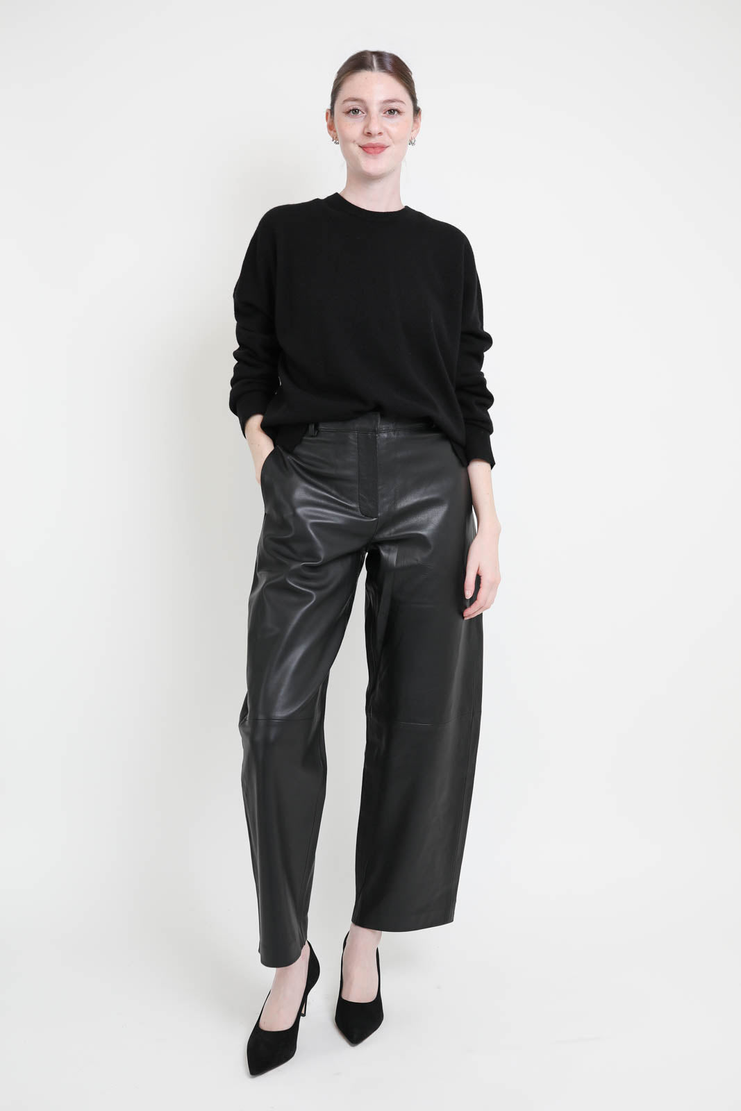 Pullover aus Kaschmir in Schwarz