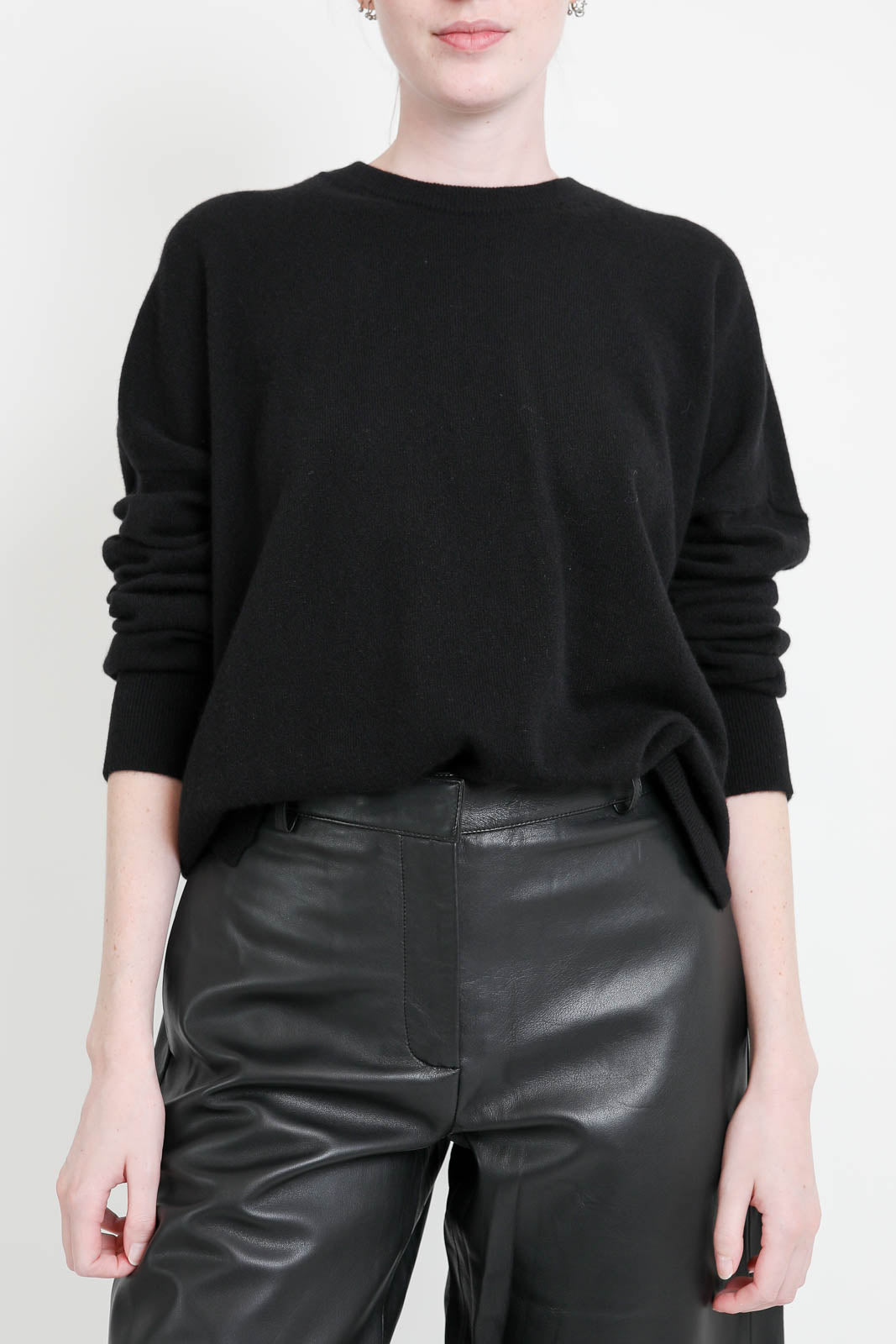 Pullover aus Kaschmir in Schwarz