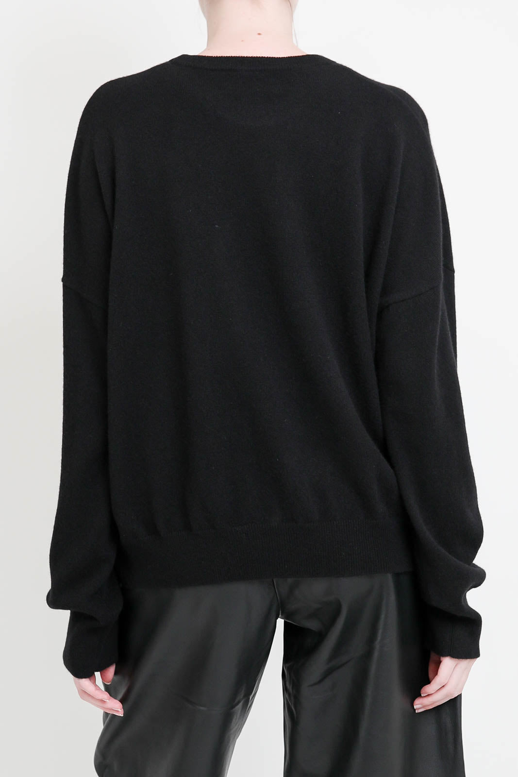 Pullover aus Kaschmir in Schwarz