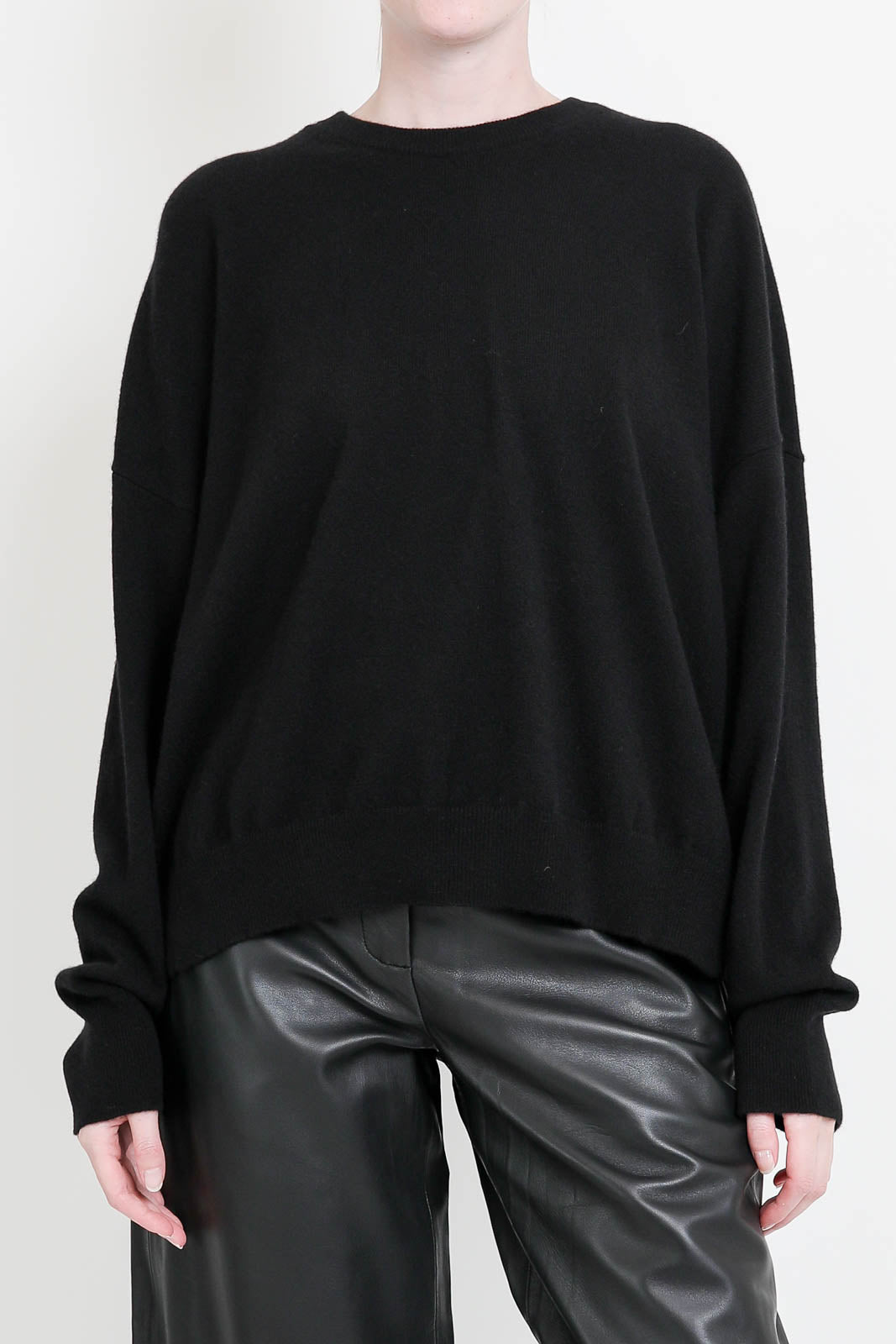 Pullover aus Kaschmir in Schwarz
