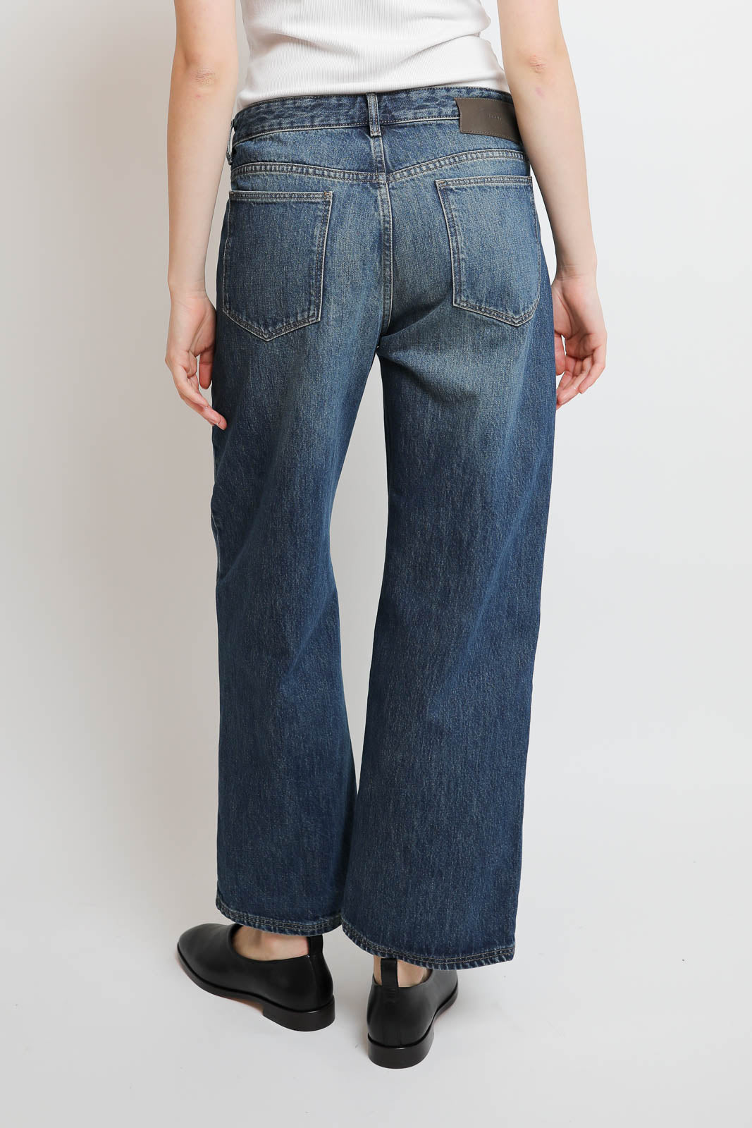 Jeans Harrison in Bleu/Vert