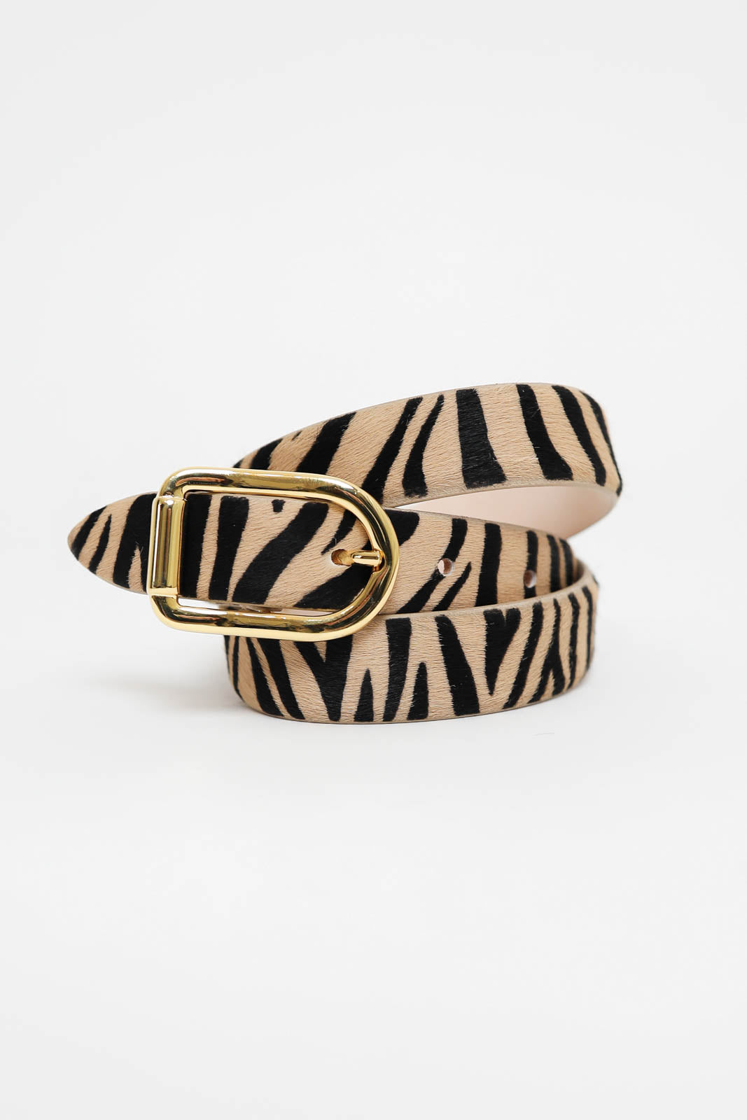 Déhanche, Gürtel Mija in Neutral Zebra/Gold