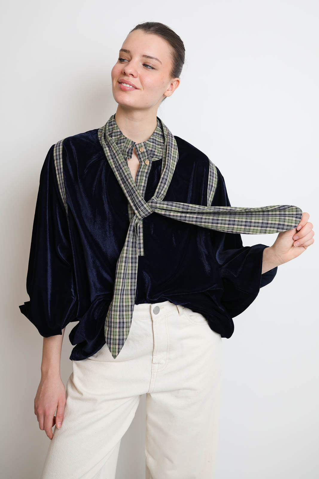 Fish Club_Bluse The Painter in Leah