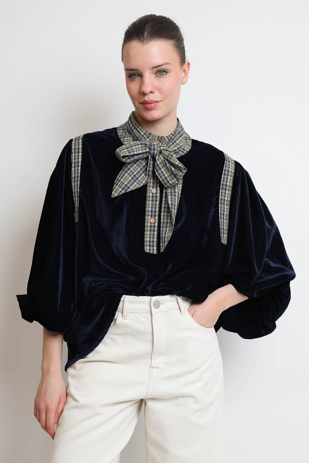 Fish Club_Bluse The Painter in Leah