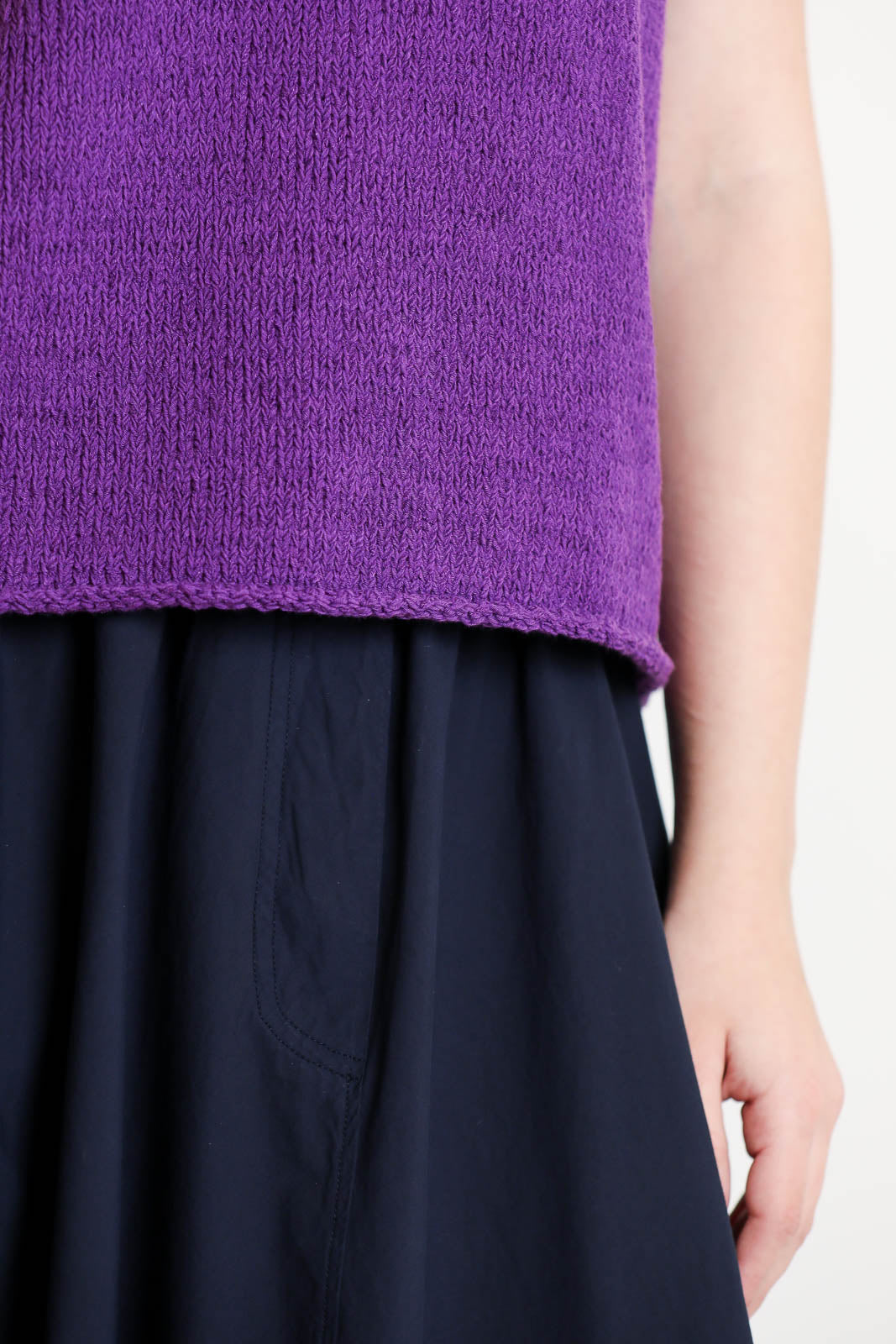 Zenggi, Veste Cotton Tape in Iris