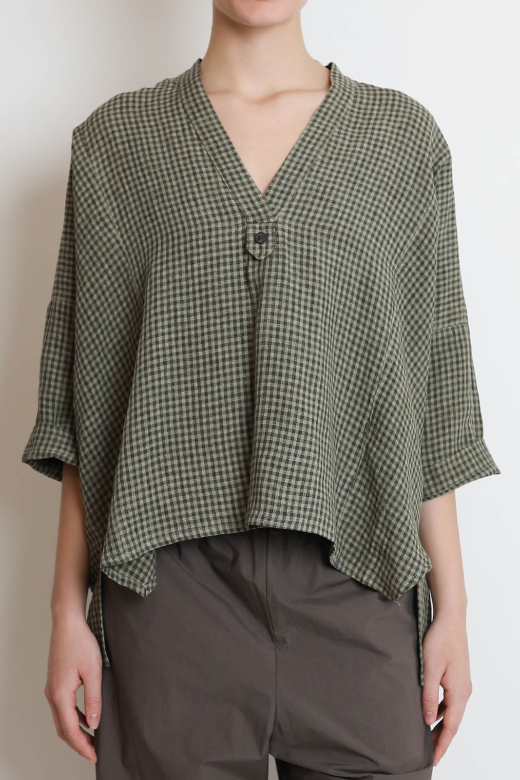 Phisique du Role, Bluse Square Over in Cactus Verde