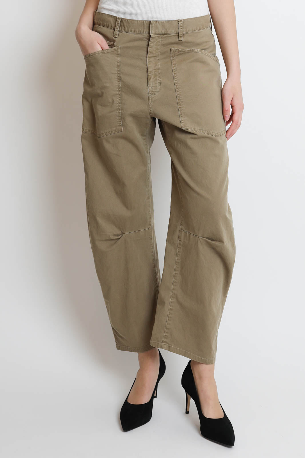Nili Lotan, Hose Shon in French Khaki