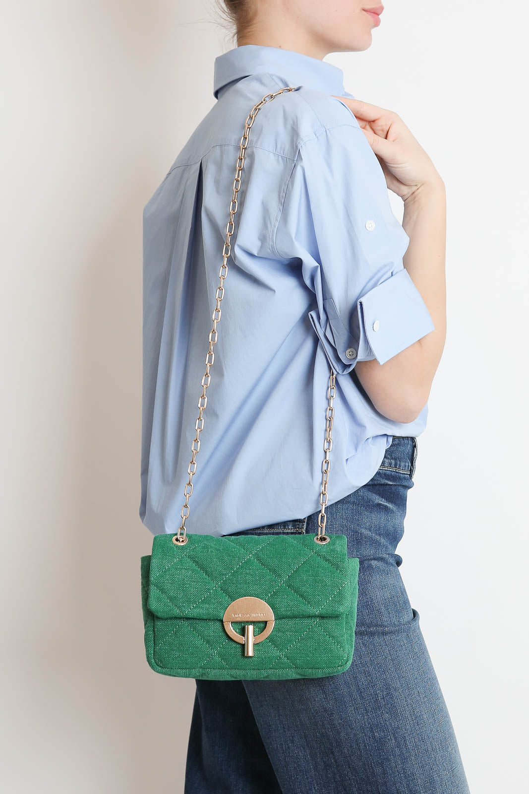 Vanessa Bruno, Tasche Moon Moyen in Gazon