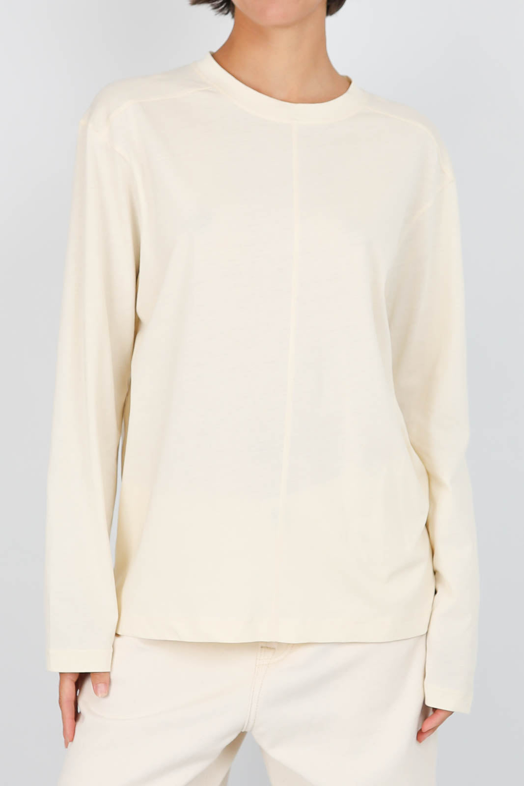 Langarm-Shirt Adelie in Ecru