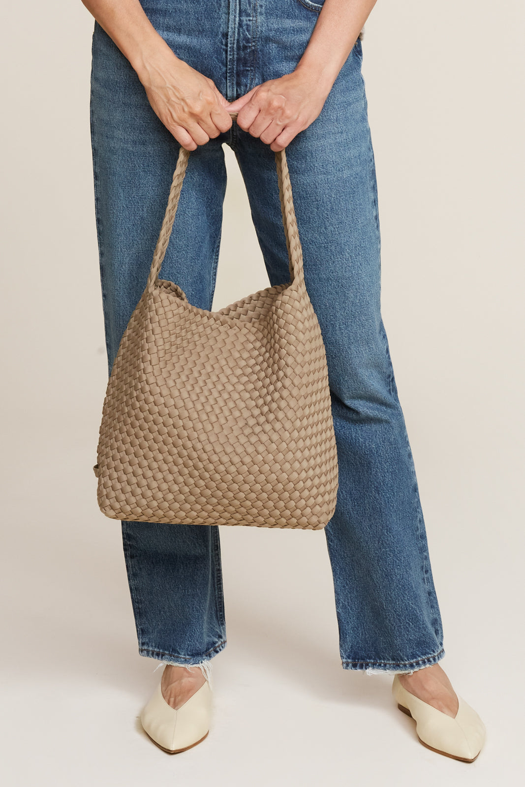 Tasche Nomad Large Hobo in Cashmere