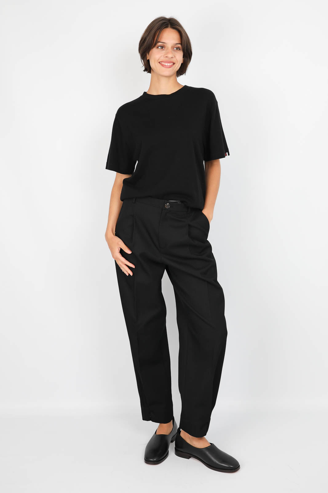 Extreme Cashmere, T-Shirt Cuba in Raven