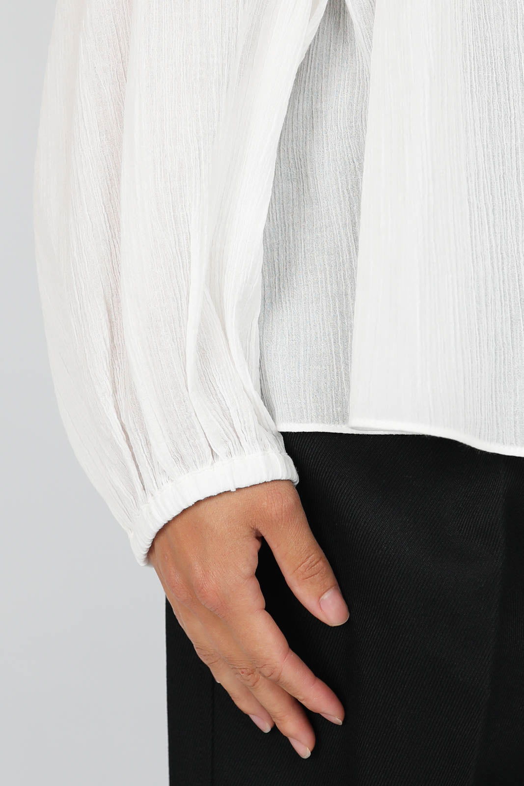 Bluse Edme in Weiss