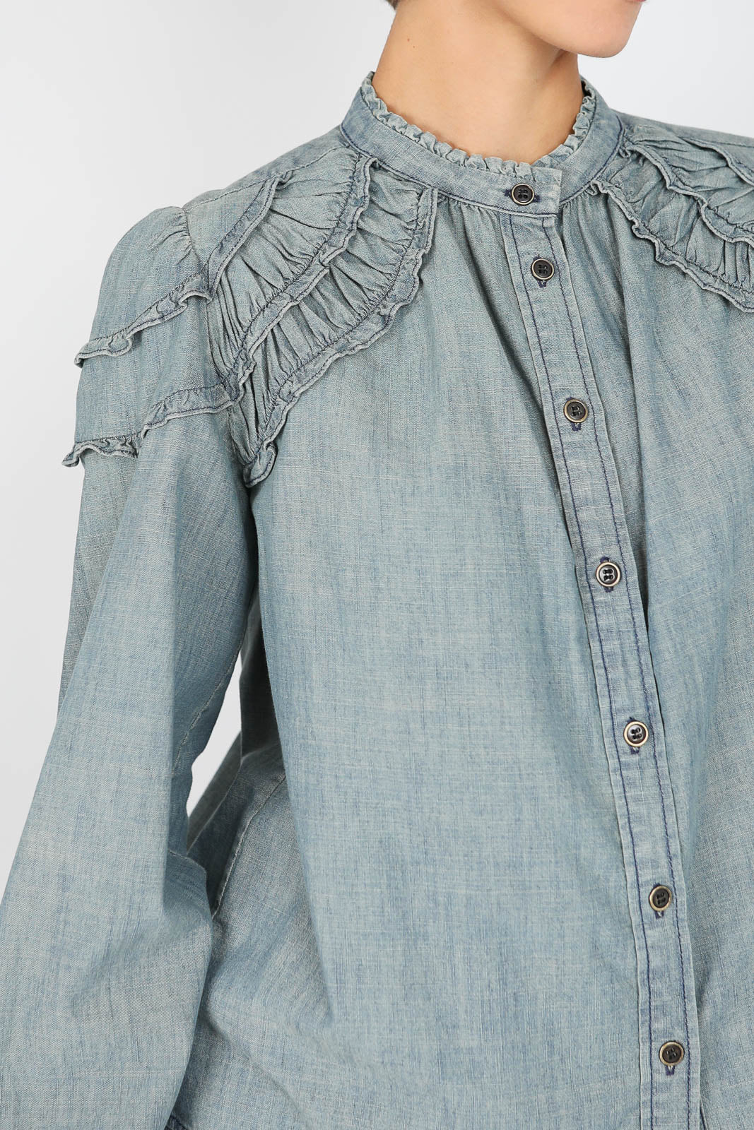 Bluse Milya in Blau