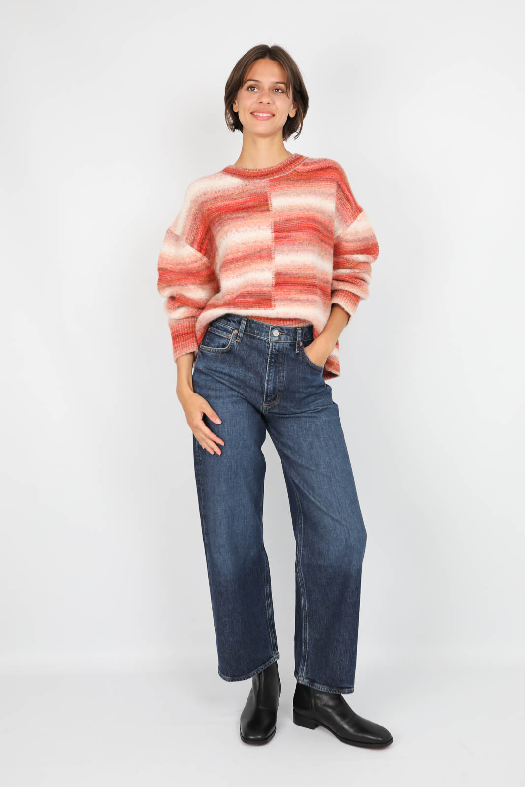 Pullover Faustine in Ambre