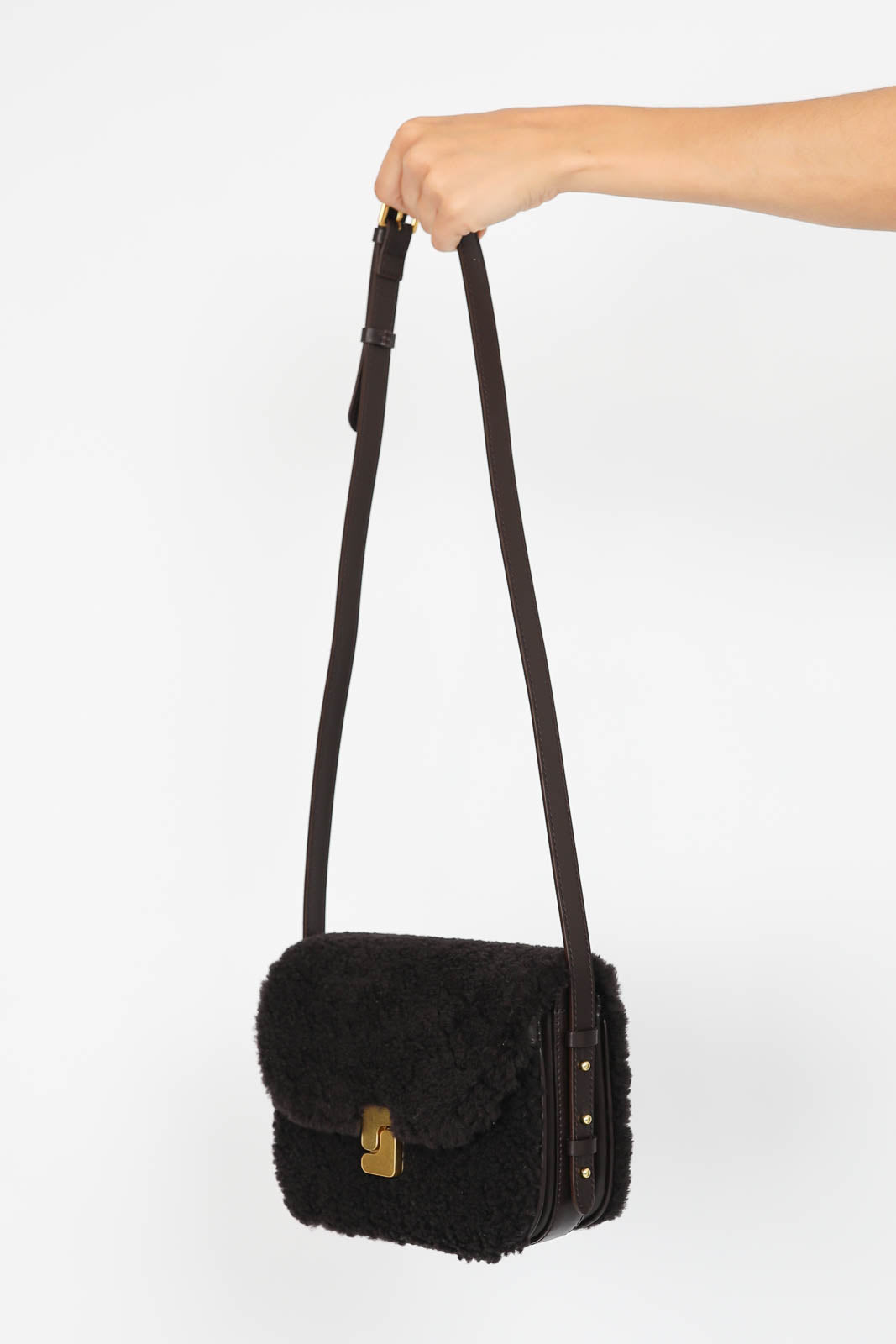 Tasche Bellissima Mini in Marron Fonce