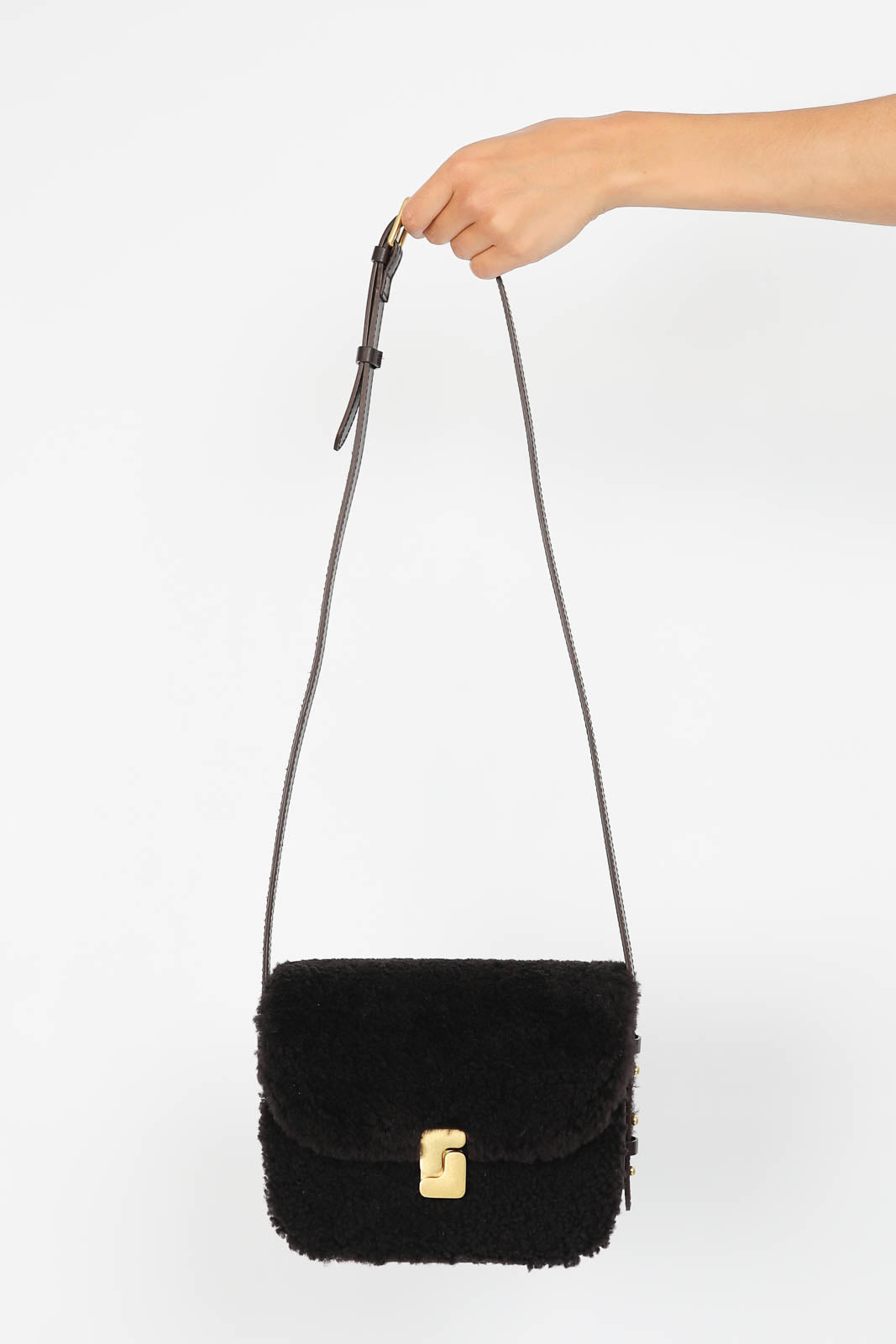 Tasche Bellissima Mini in Marron Fonce