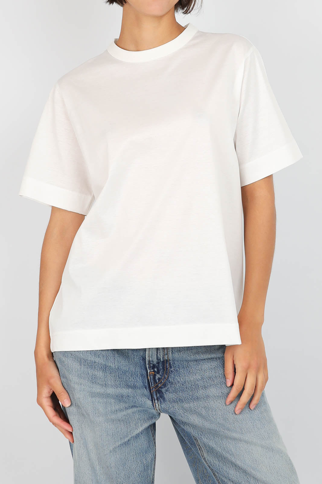 T-Shirt Basic in Weiss