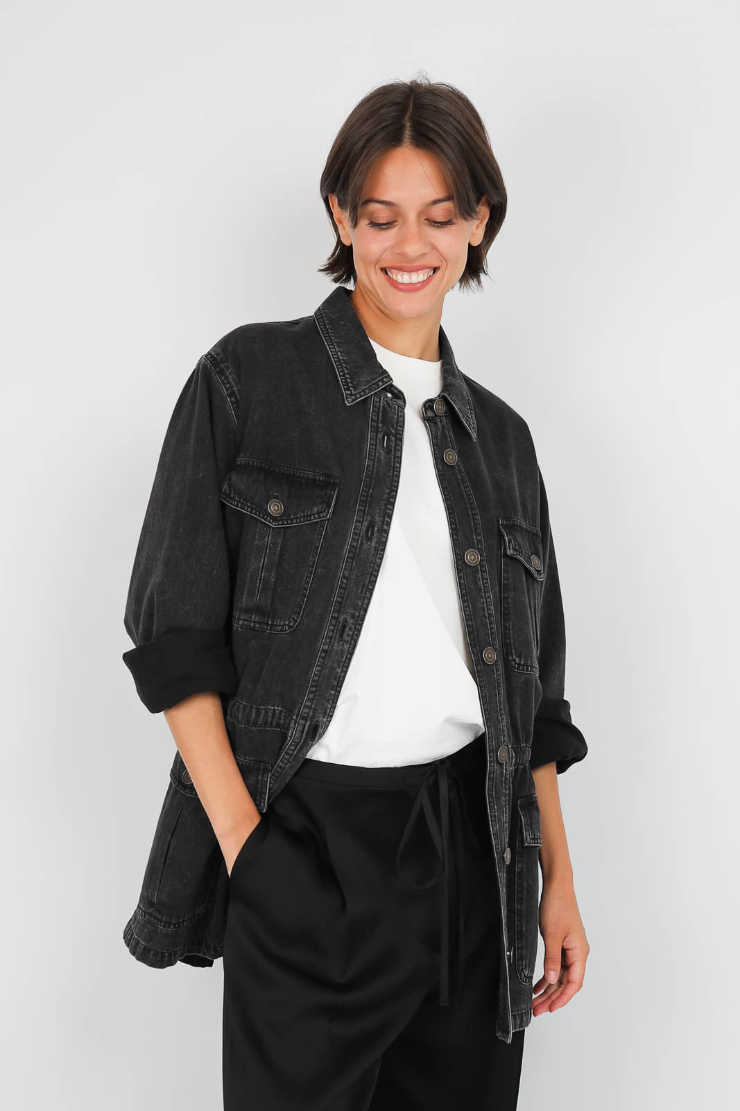 Jacke Nossia in Vintage Black
