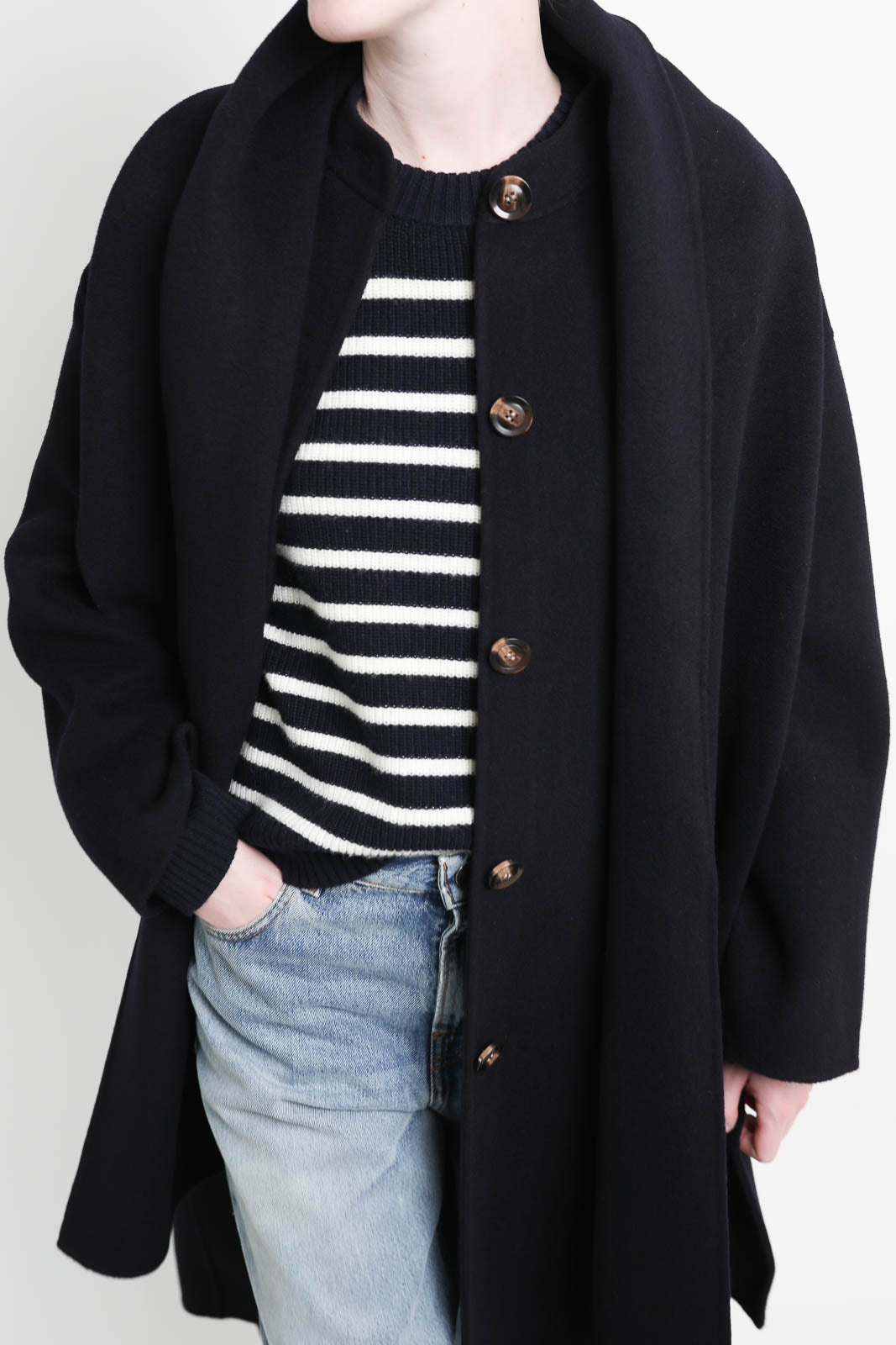 Soeur, Mantel Finn in Deep Navy