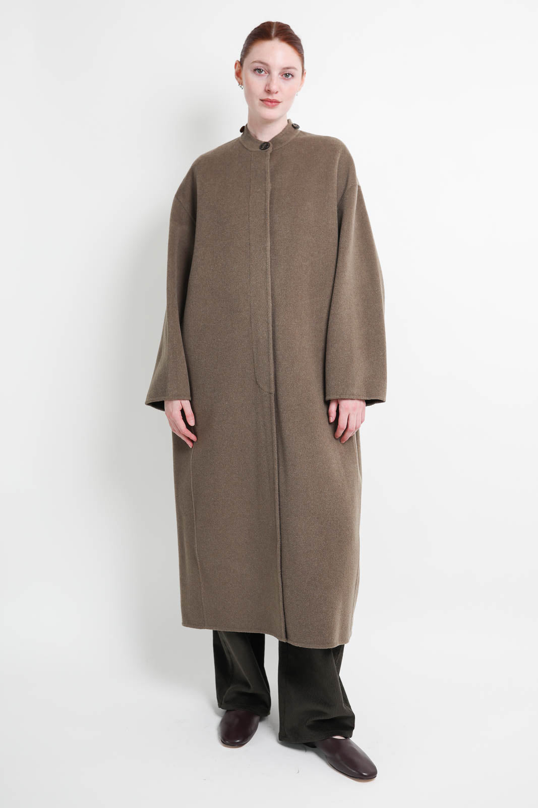 Soeur, Mantel Finn in Beige Gris