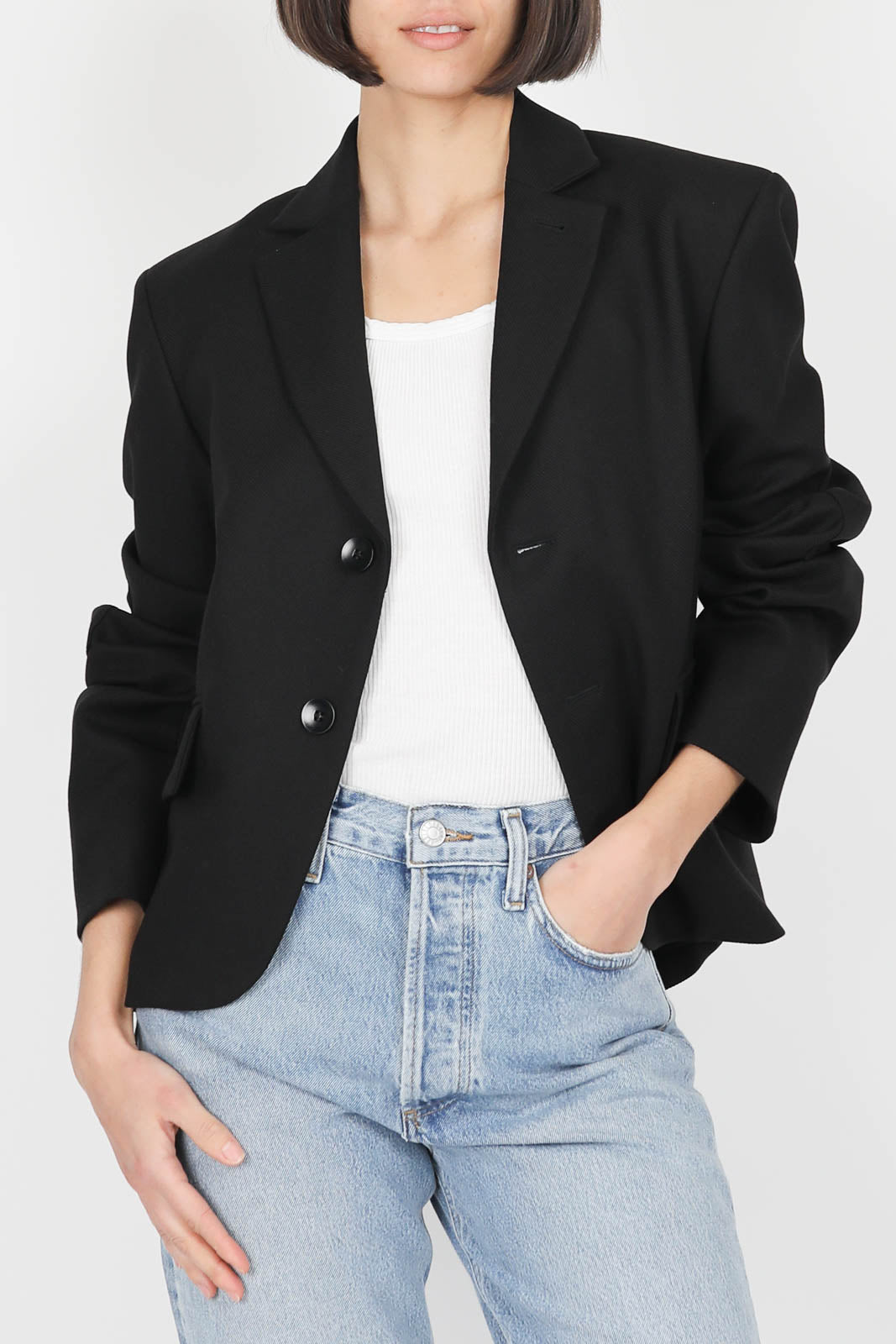 Blazer Cavalier in Schwarz