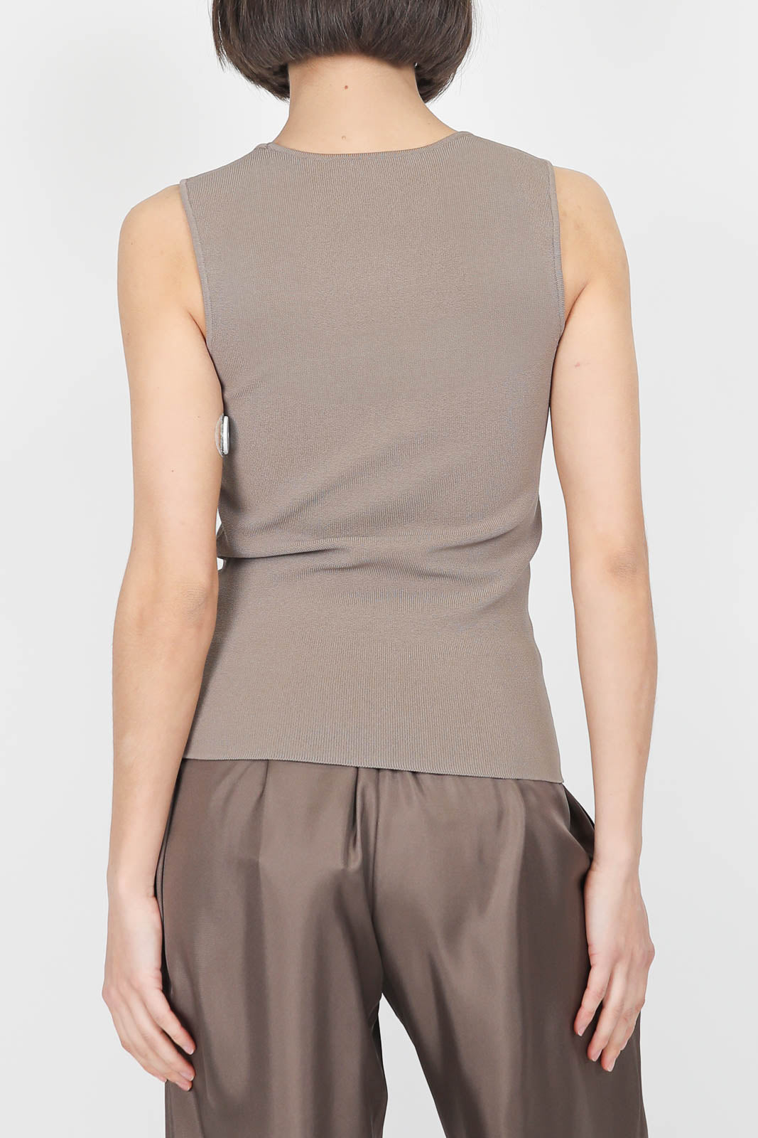 Top Bustier Shaped in Taupe