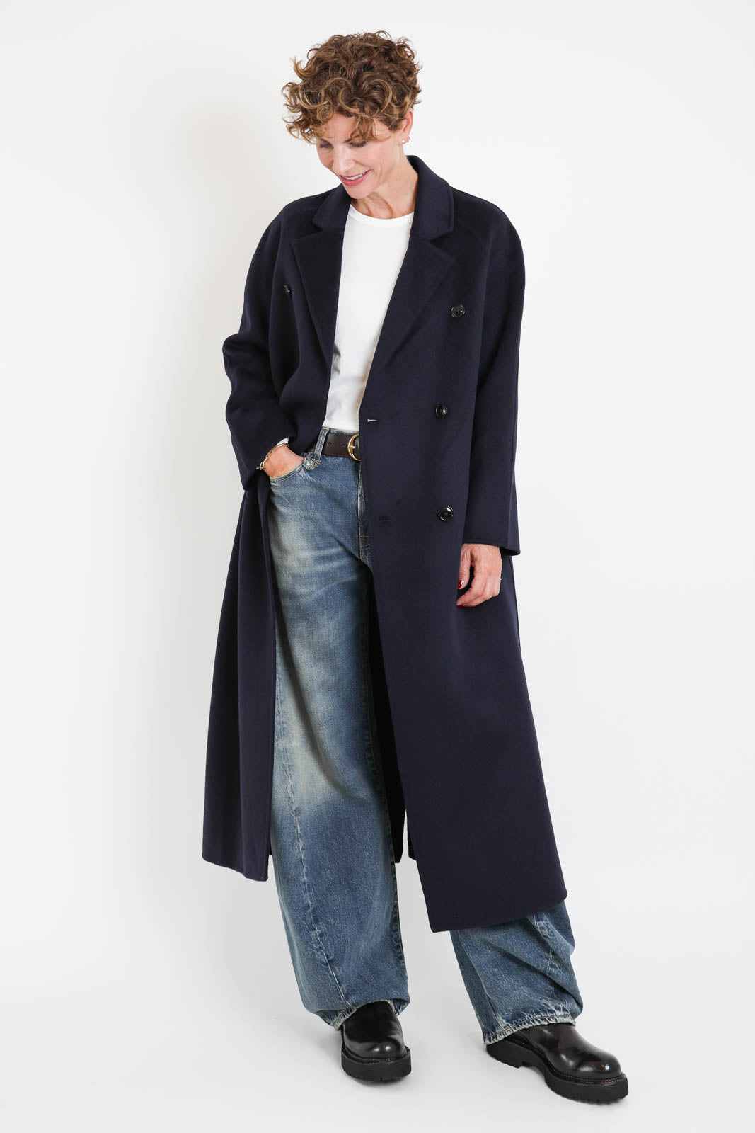 Loulou de Saison, Mantel Irvin in Navy Melange