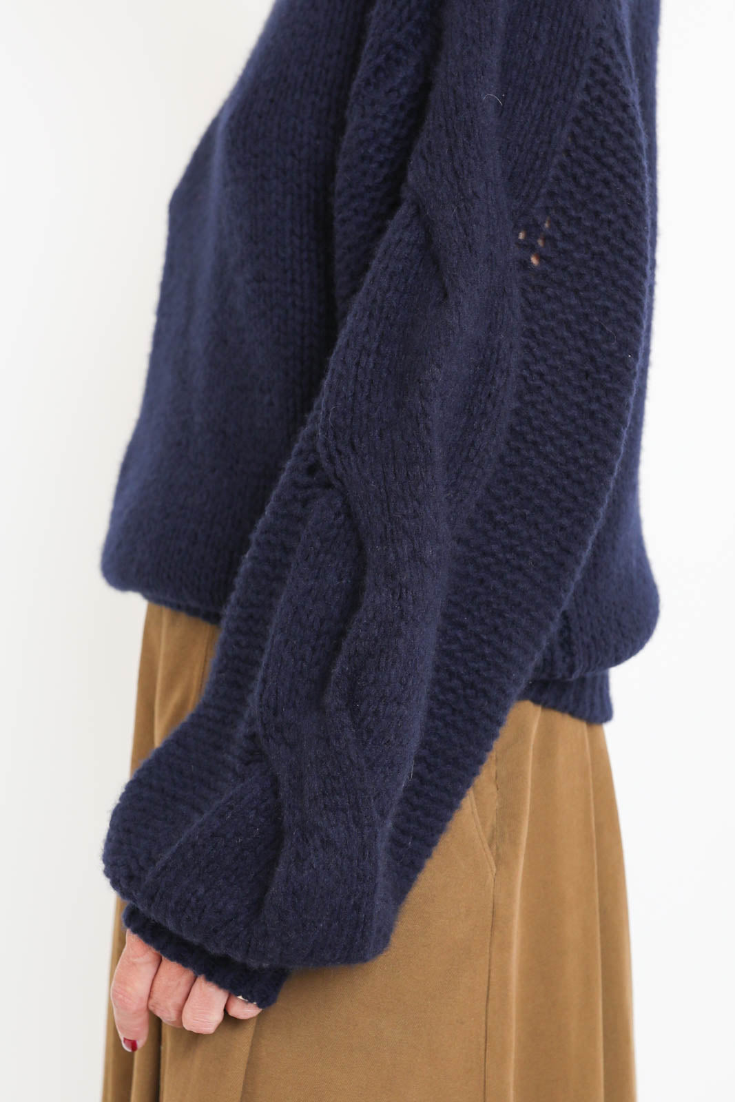 Lisa Yang, Pullover Runi in Navy