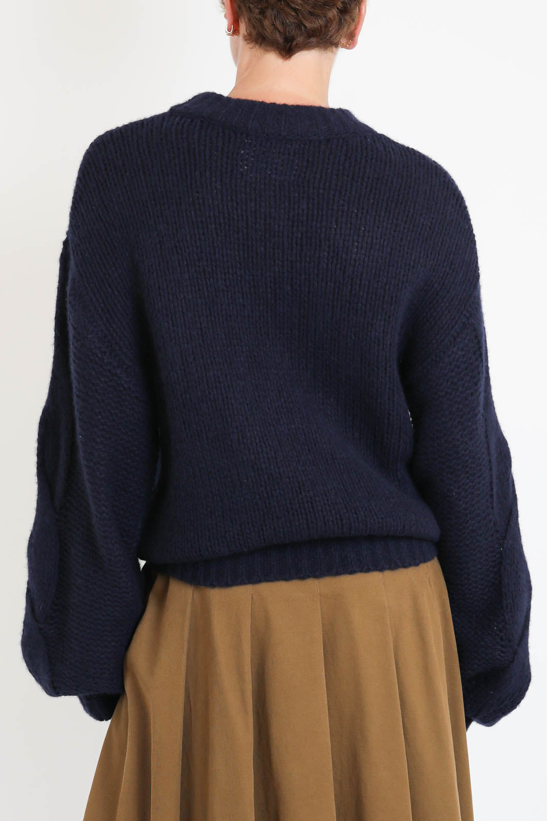 Lisa Yang, Pullover Runi in Navy
