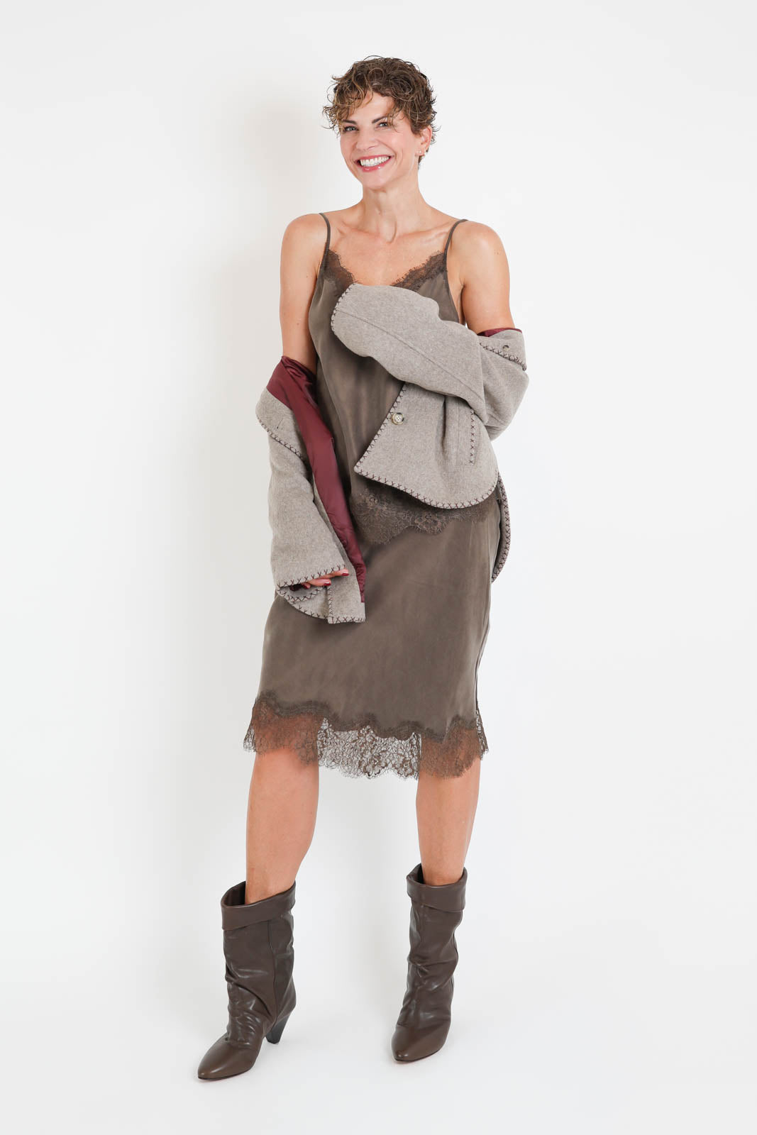 Xirena, Top Colette in Olive Brown
