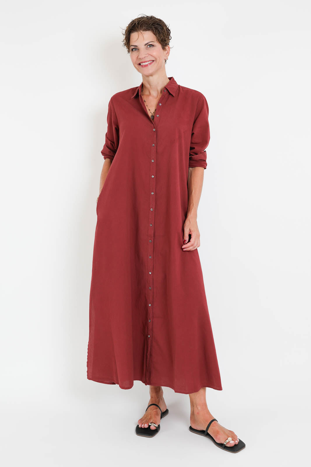 Xirena, Kleid Boden in Bordeaux