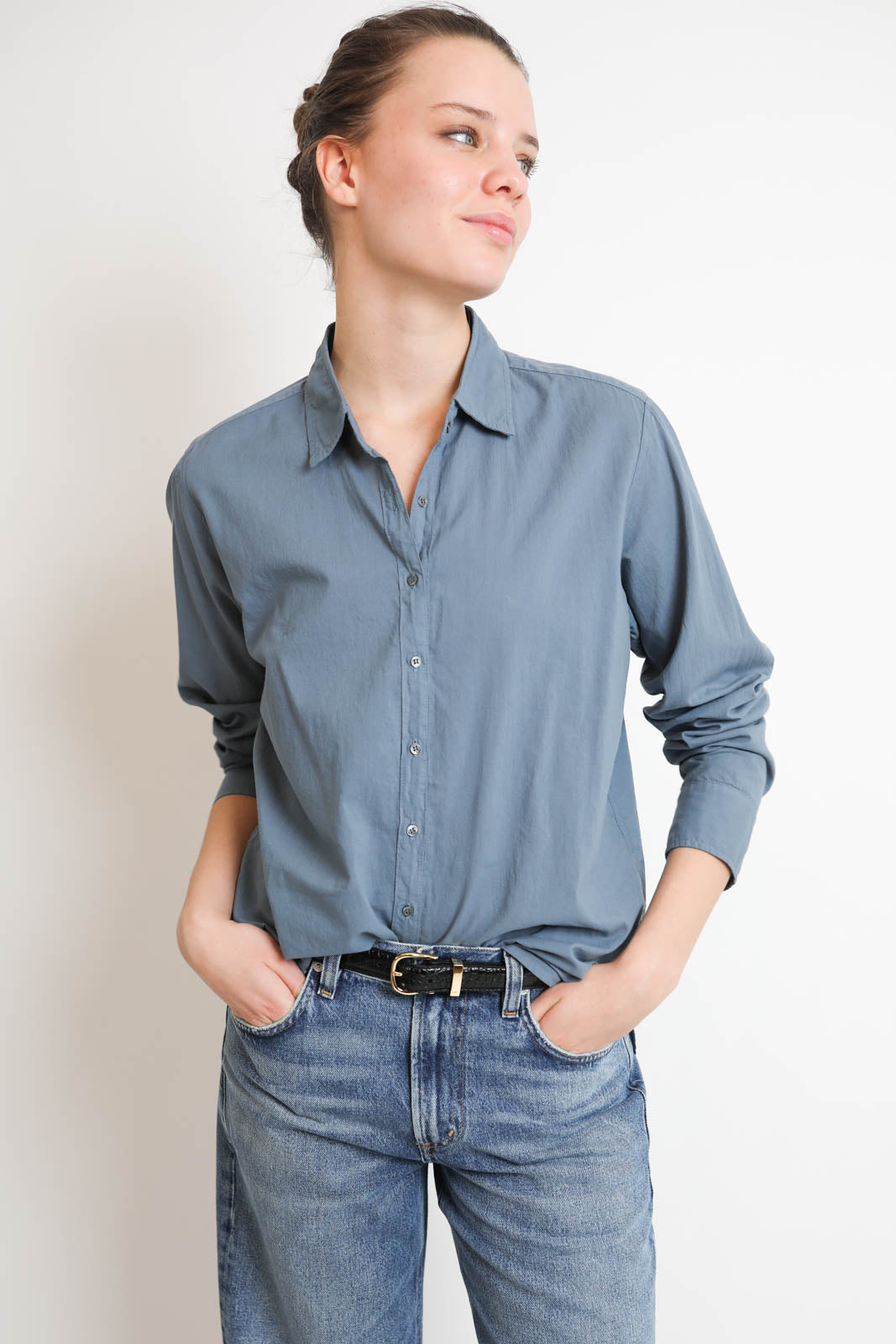 Xirena, Bluse Beau in Steely Blue