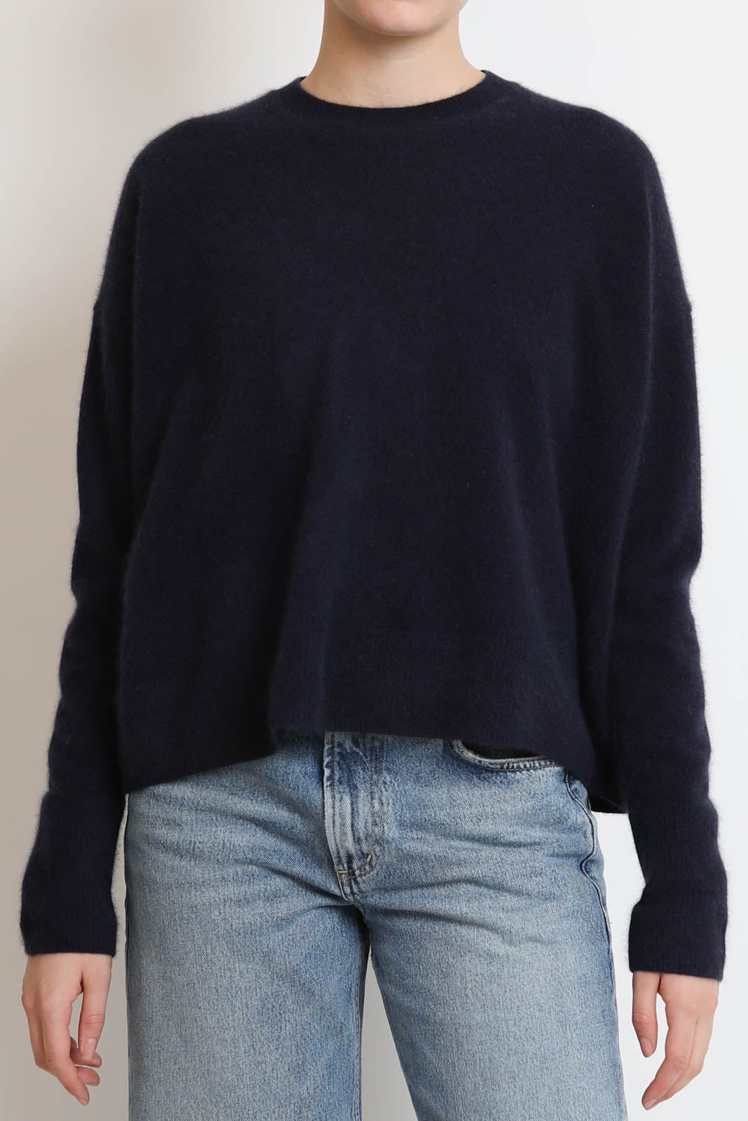 C. T. Plage, Pullover Round Longsleeve in Navy