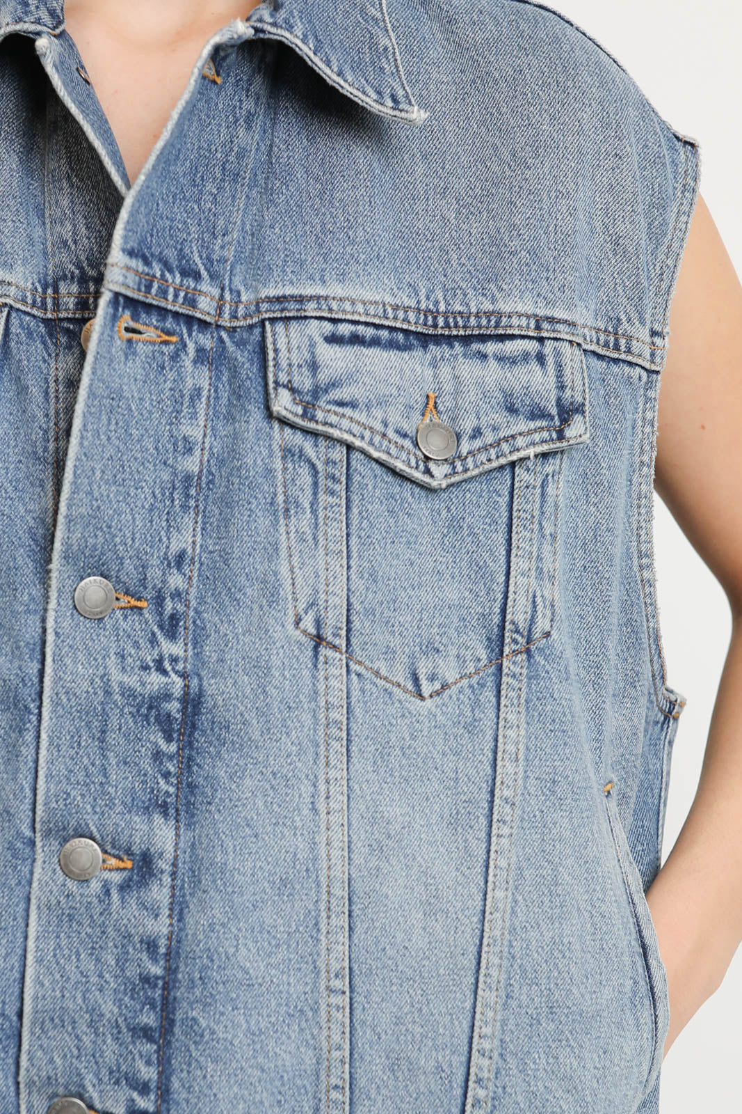 Haikure, Gilet Janette in Nordic Blue