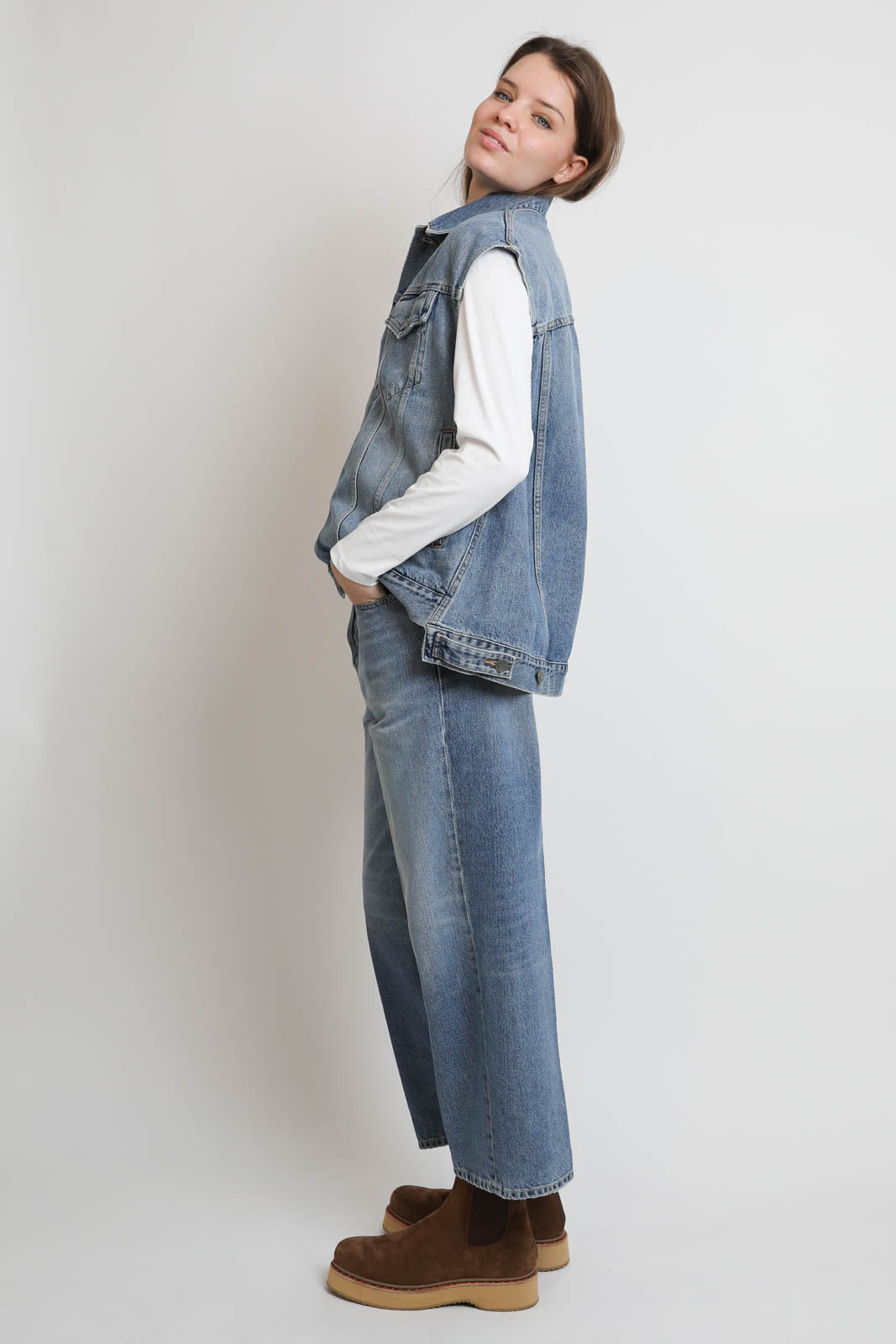 Haikure, Gilet Janette in Nordic Blue