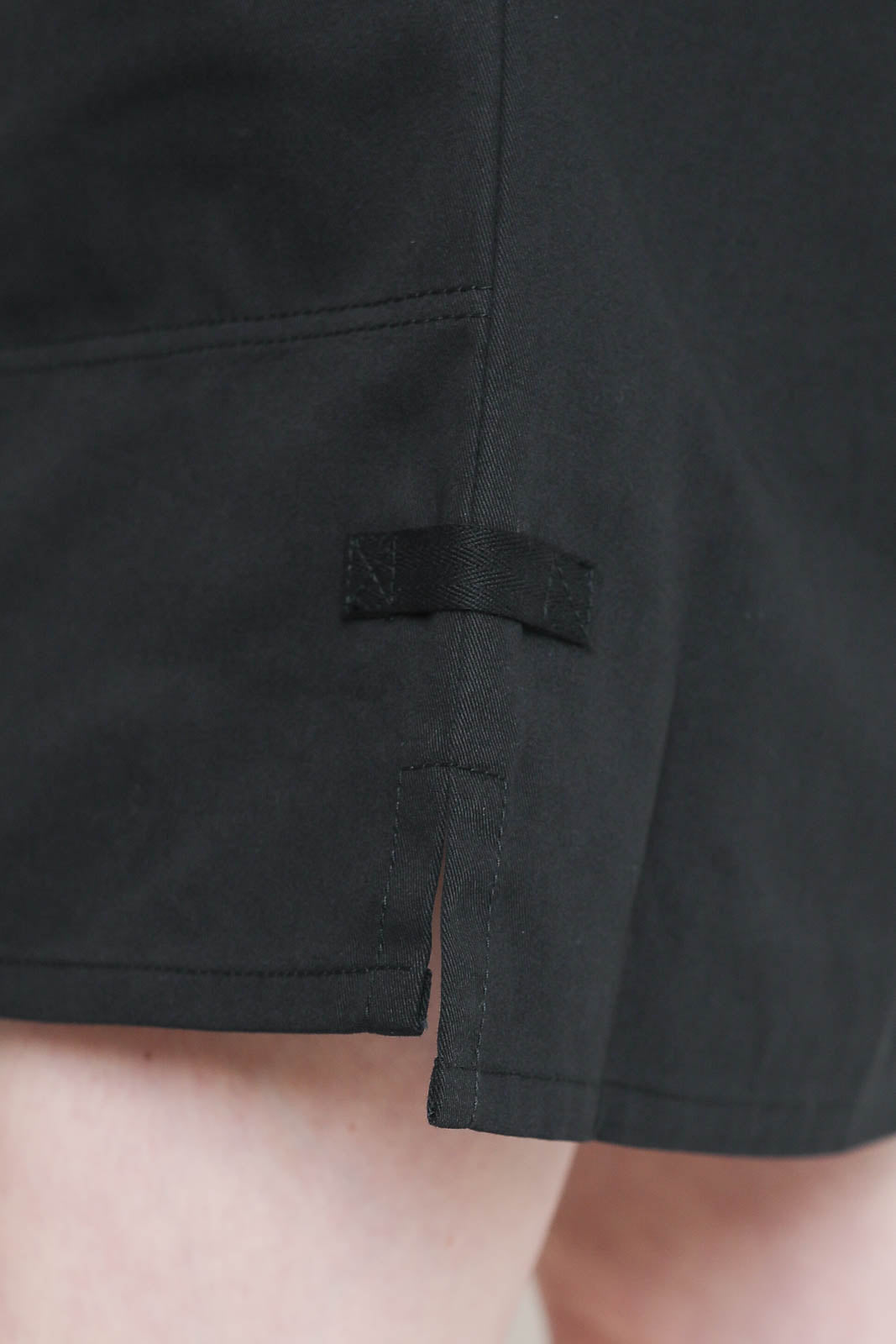 Lee Mathews, Kleid Drill Mini in Schwarz